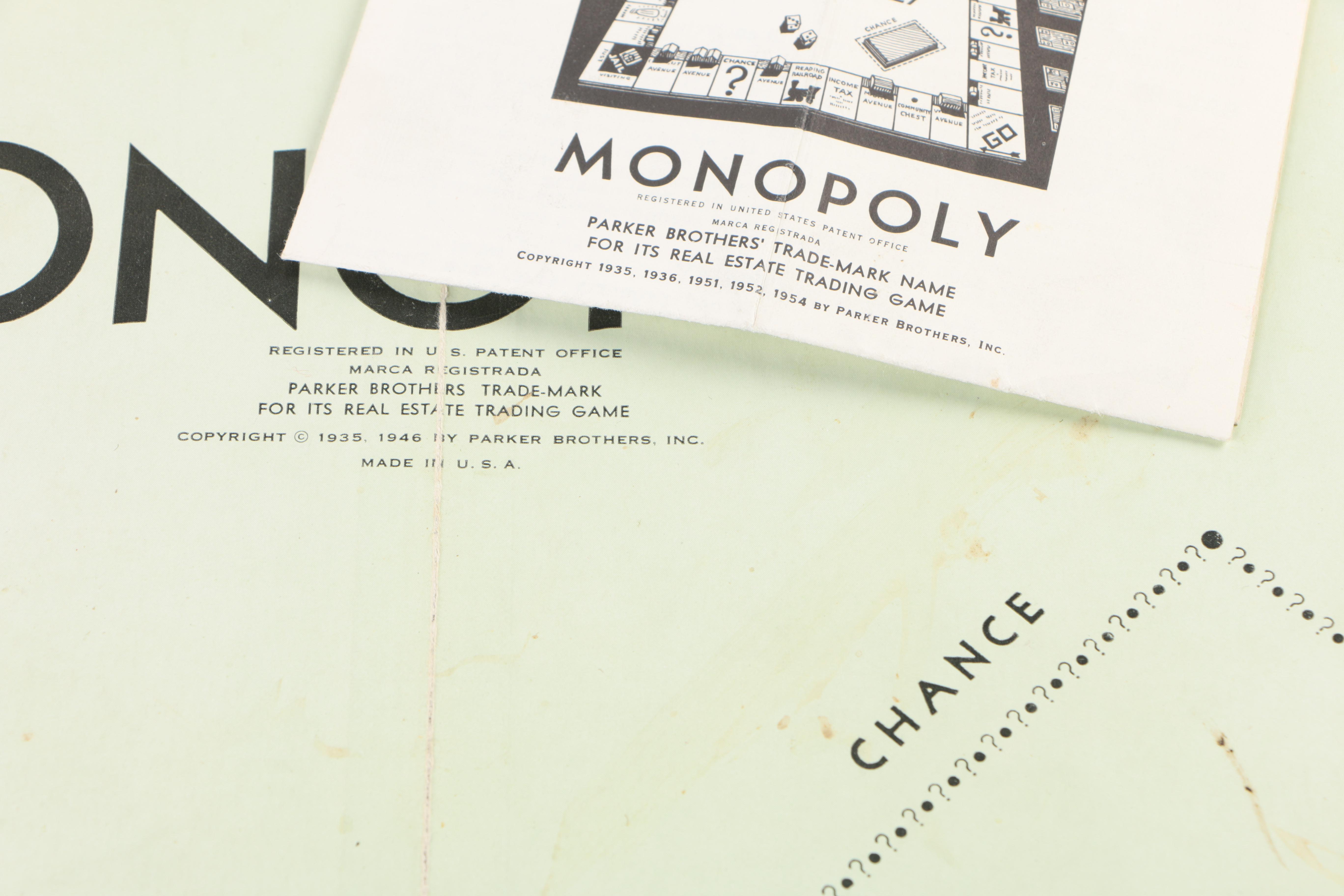 Vintage Board Games featuring Risk and Monopoly