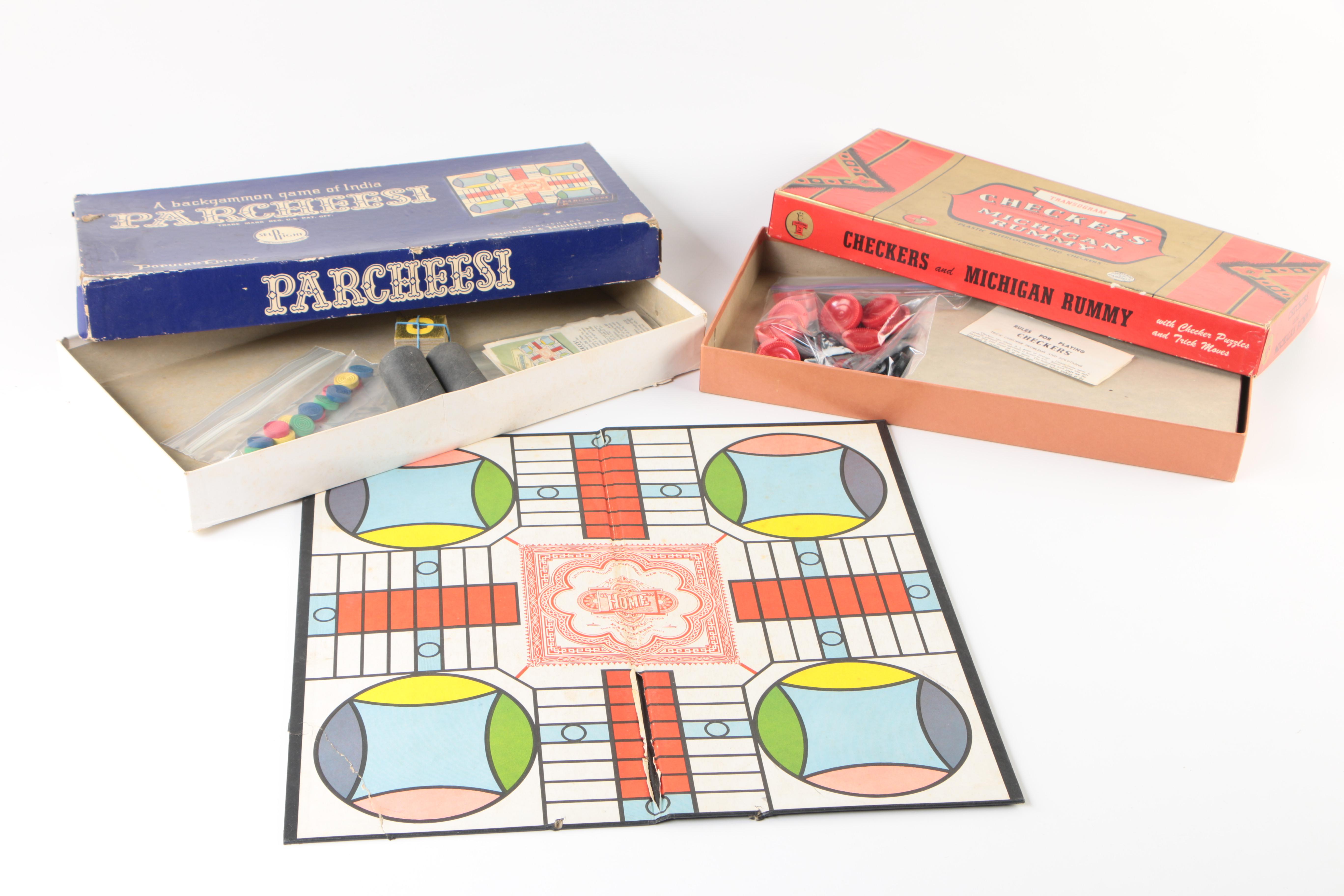 Vintage Board Games featuring Risk and Monopoly