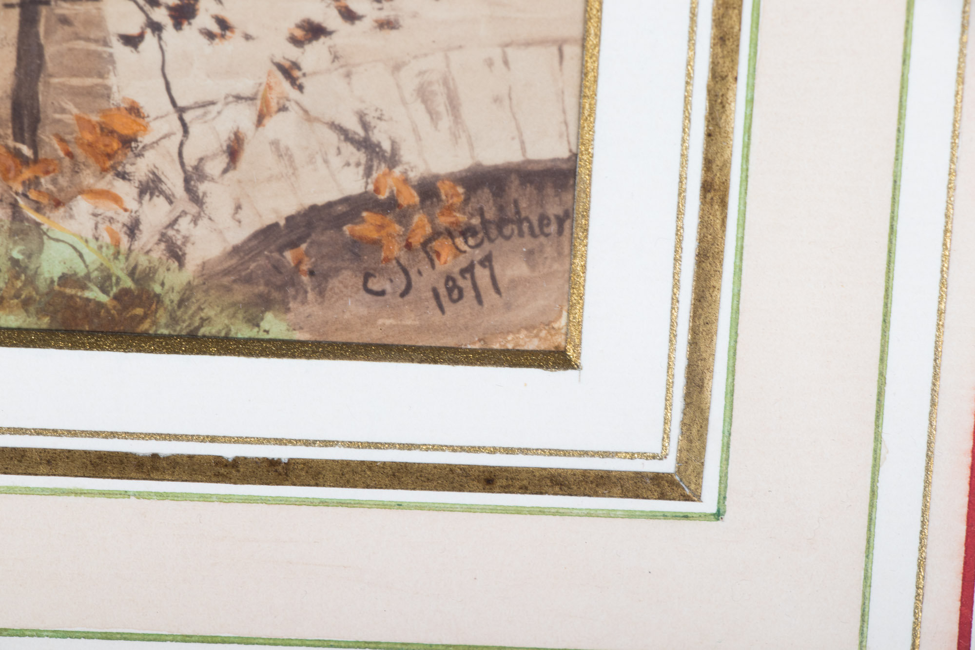 Three Western Themed Giltwood Framed Acrylic Paintings