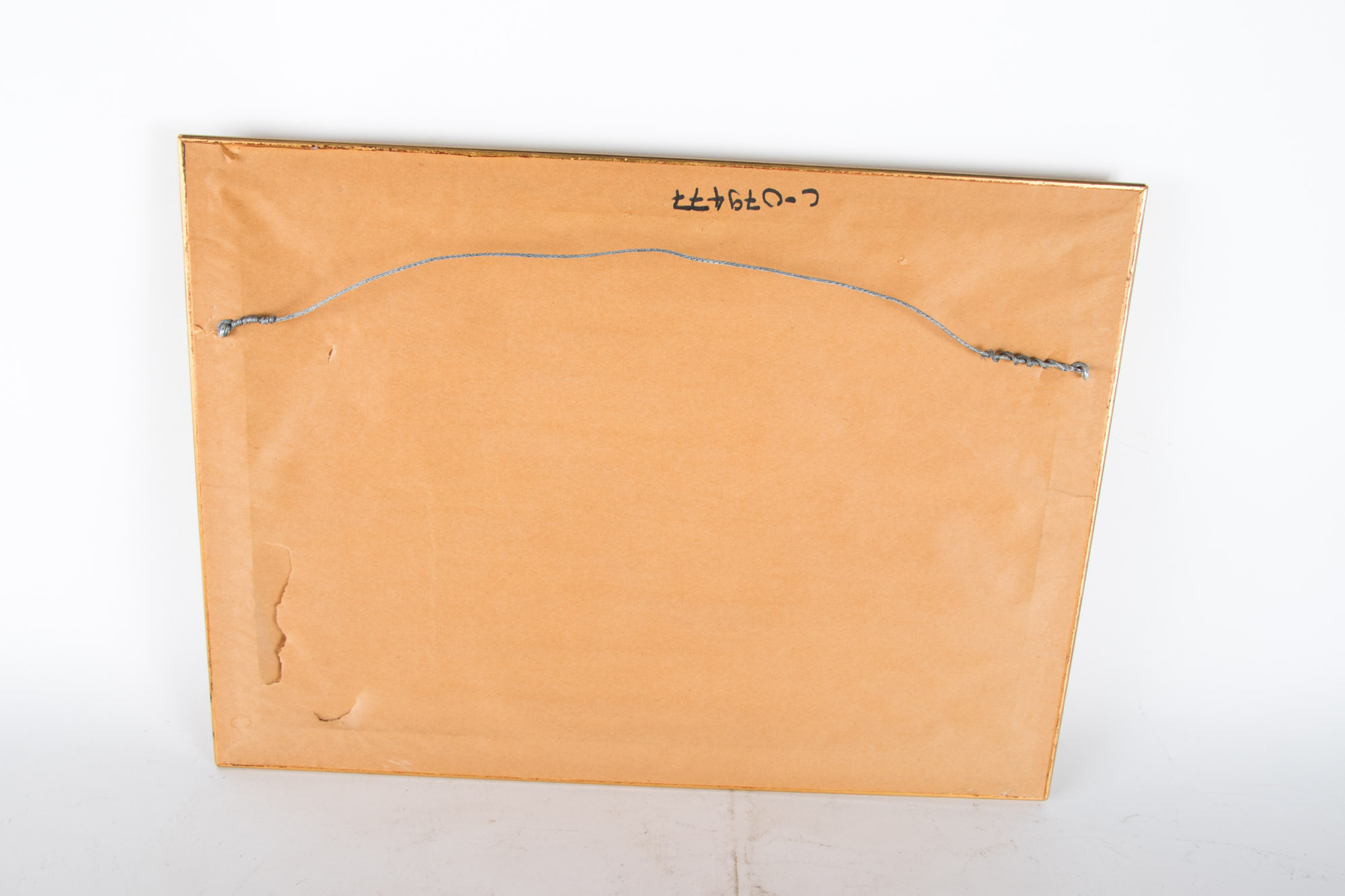 Three Western Themed Giltwood Framed Acrylic Paintings