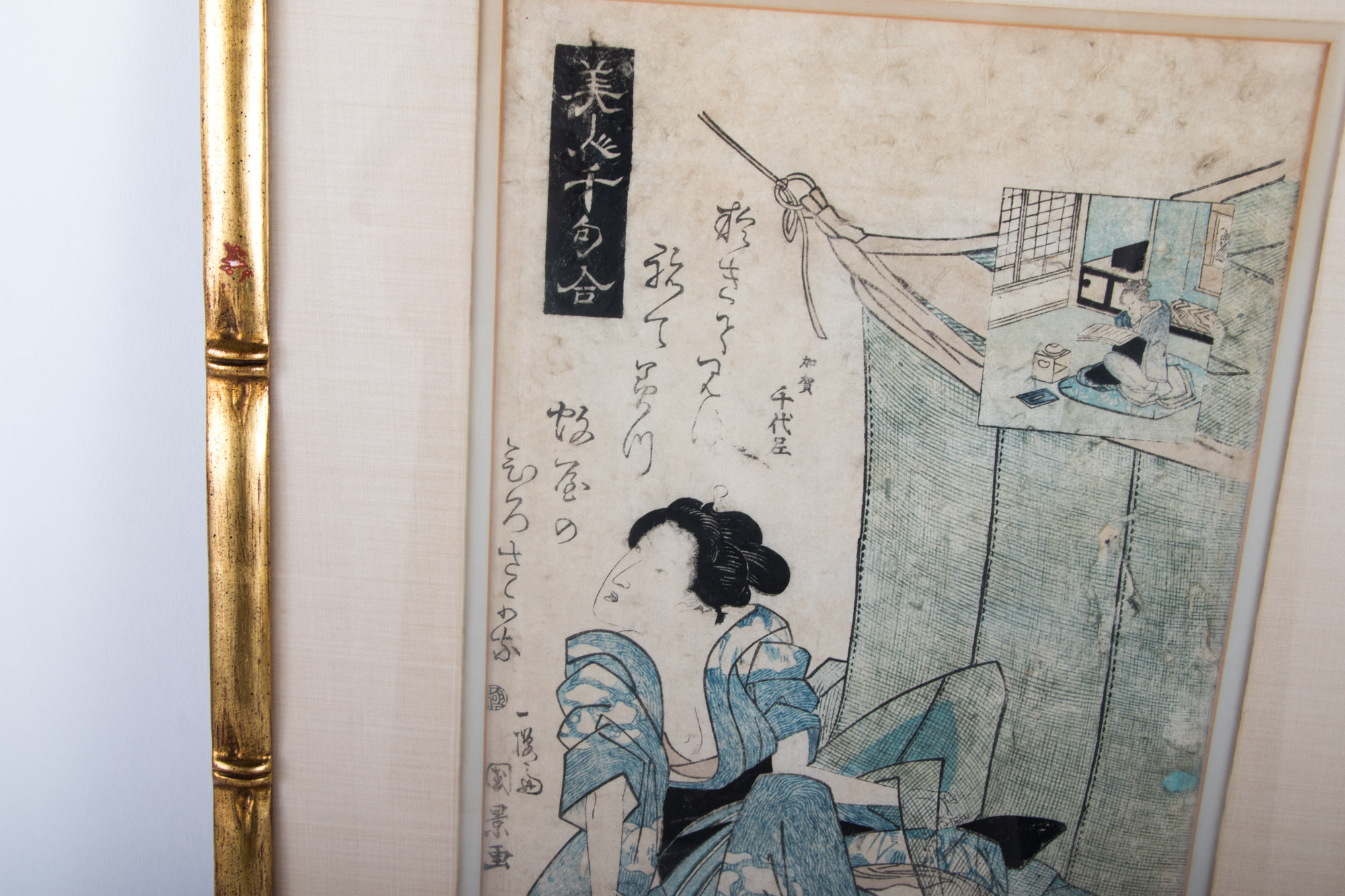 Japanese Ukiyo-e Woodblock Prints including Kunikage, Kunisada, and Kuniyoshi