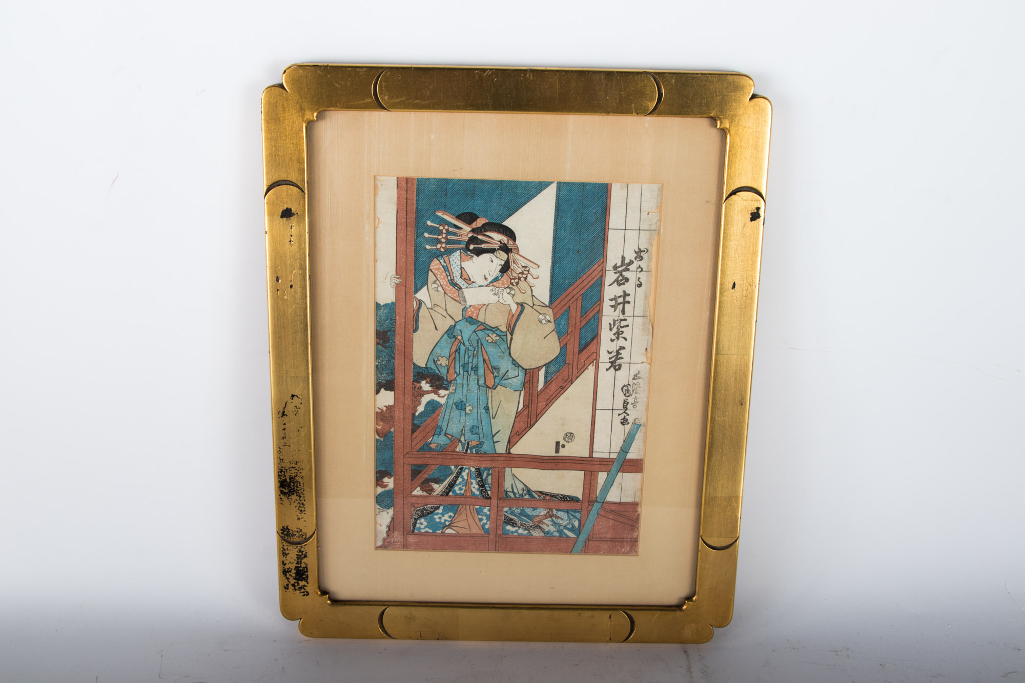 Japanese Ukiyo-e Woodblock Prints including Kunikage, Kunisada, and Kuniyoshi