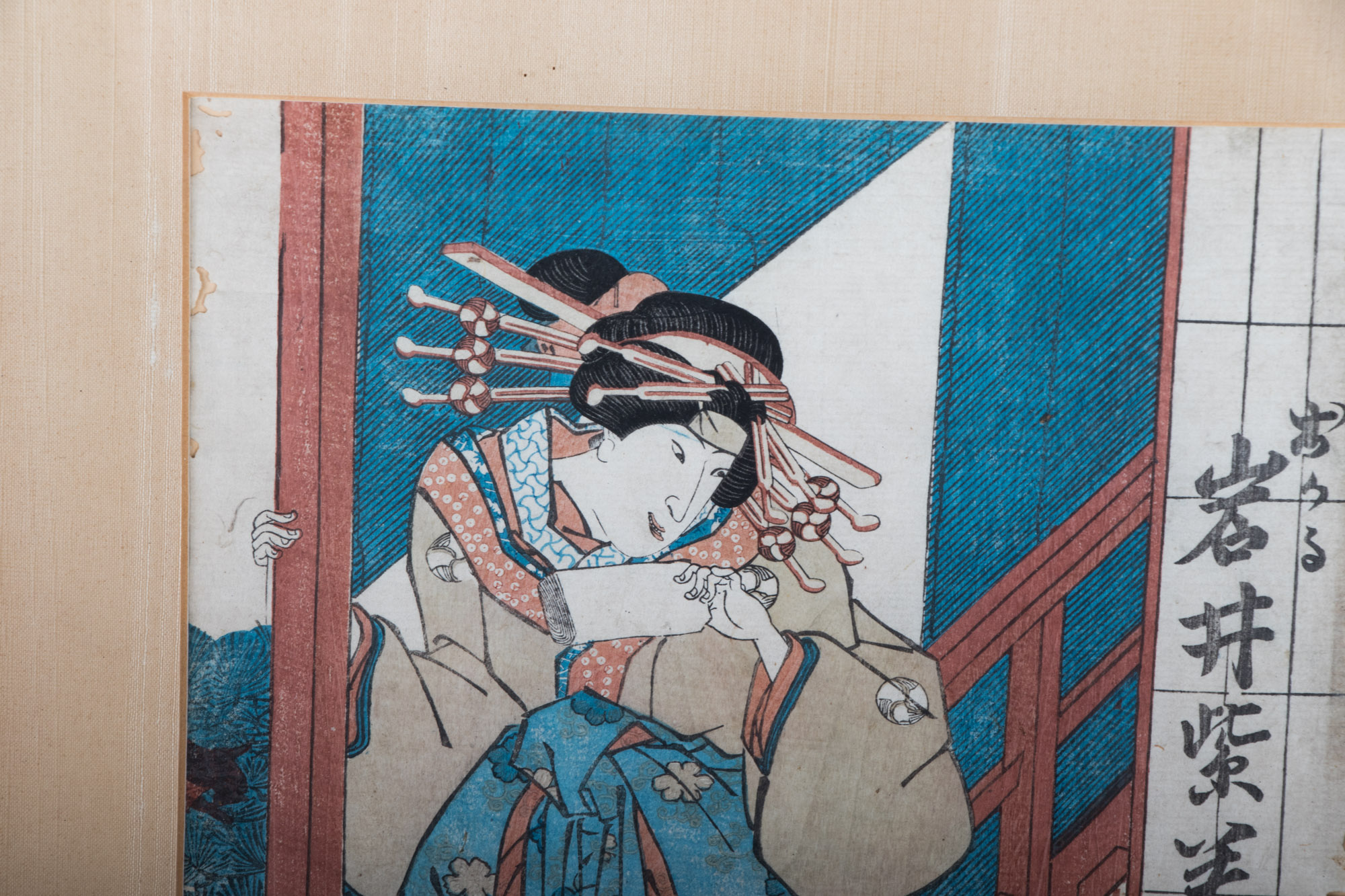 Japanese Ukiyo-e Woodblock Prints including Kunikage, Kunisada, and Kuniyoshi