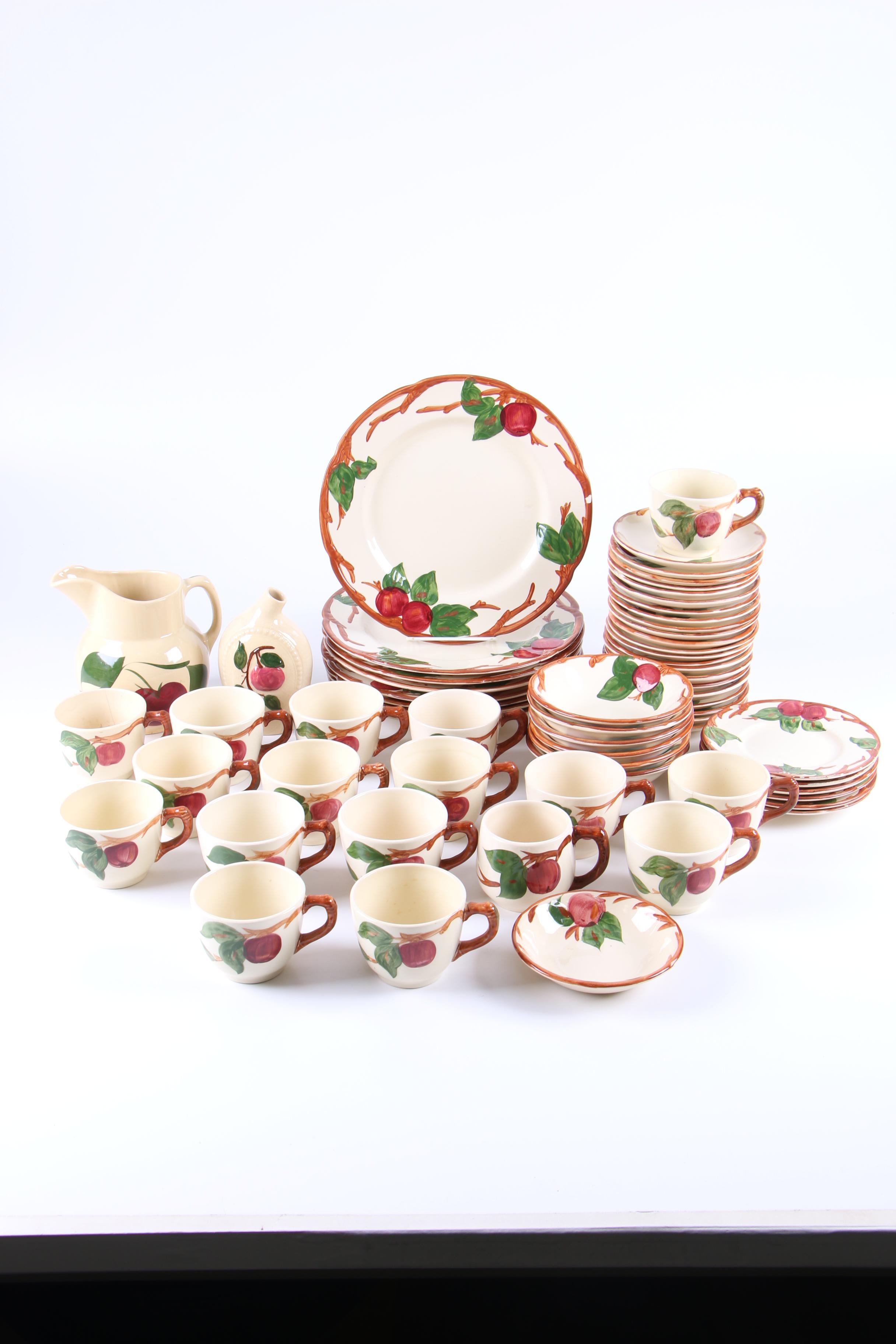 Franciscan "Apple" Earthenware Dinnerware