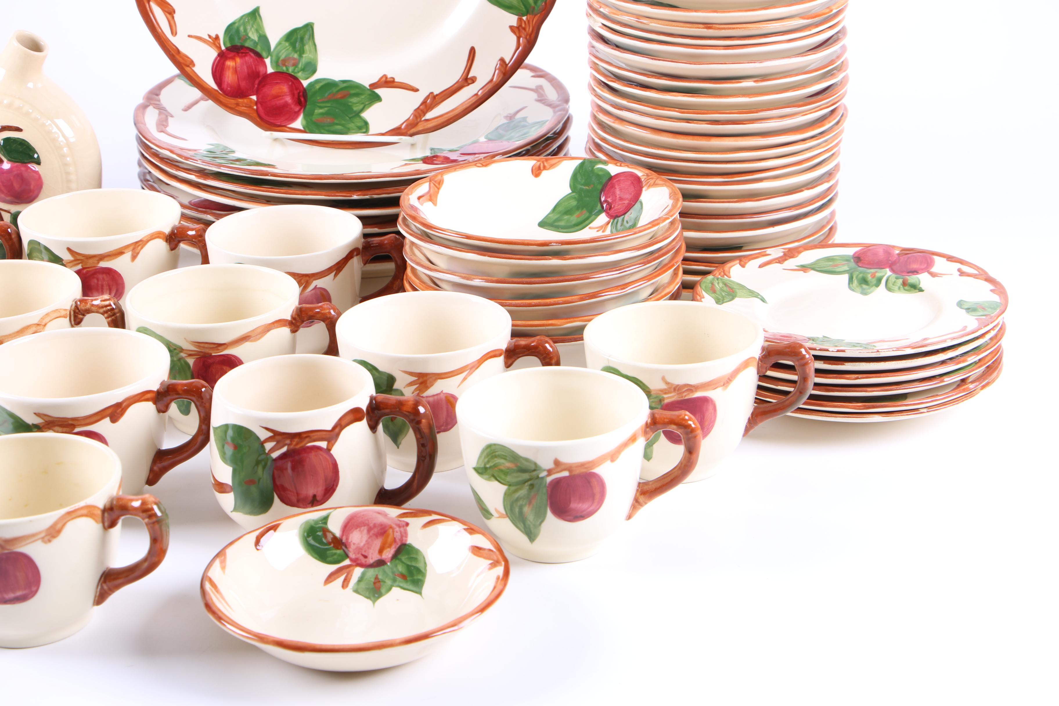 Franciscan "Apple" Earthenware Dinnerware