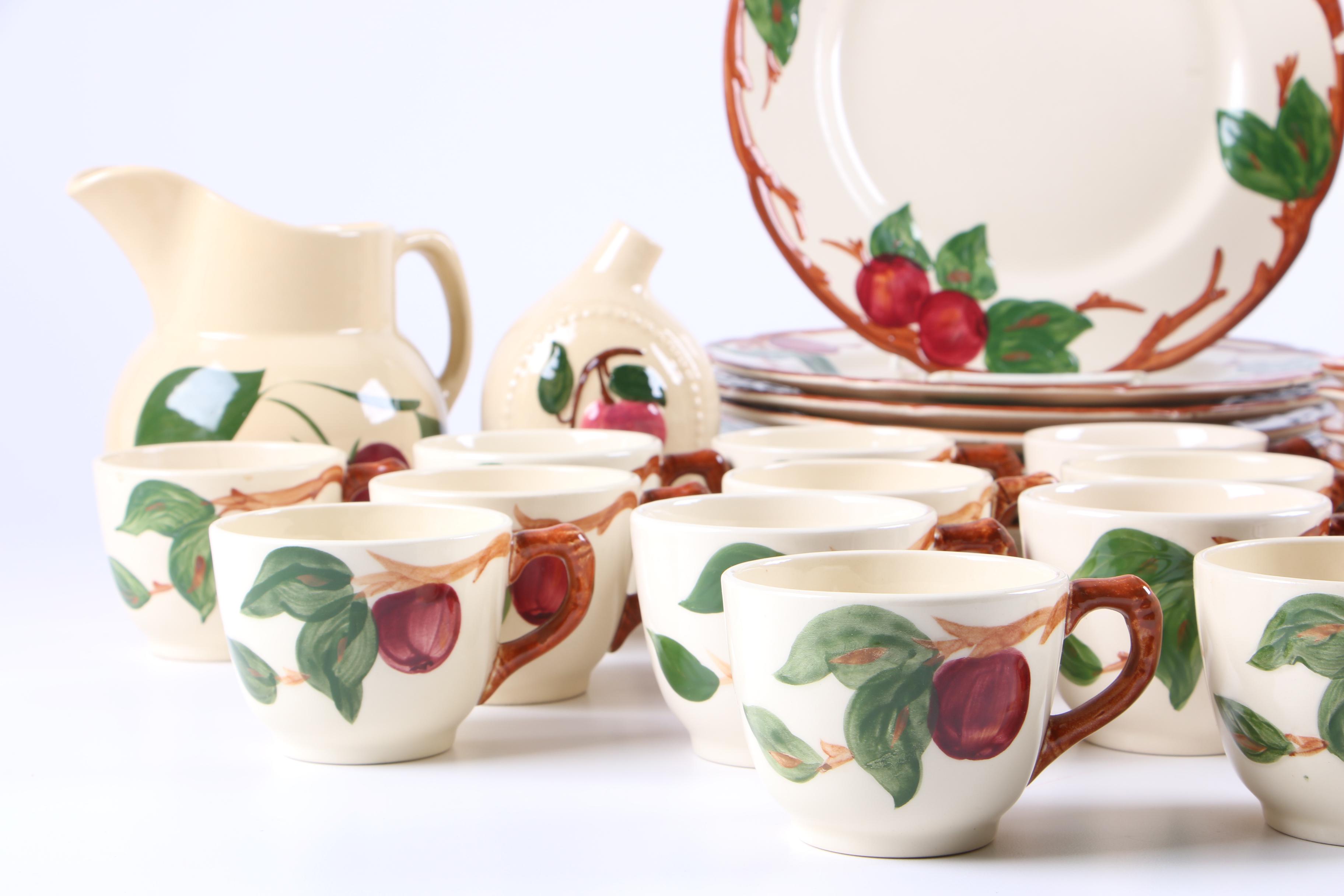 Franciscan "Apple" Earthenware Dinnerware