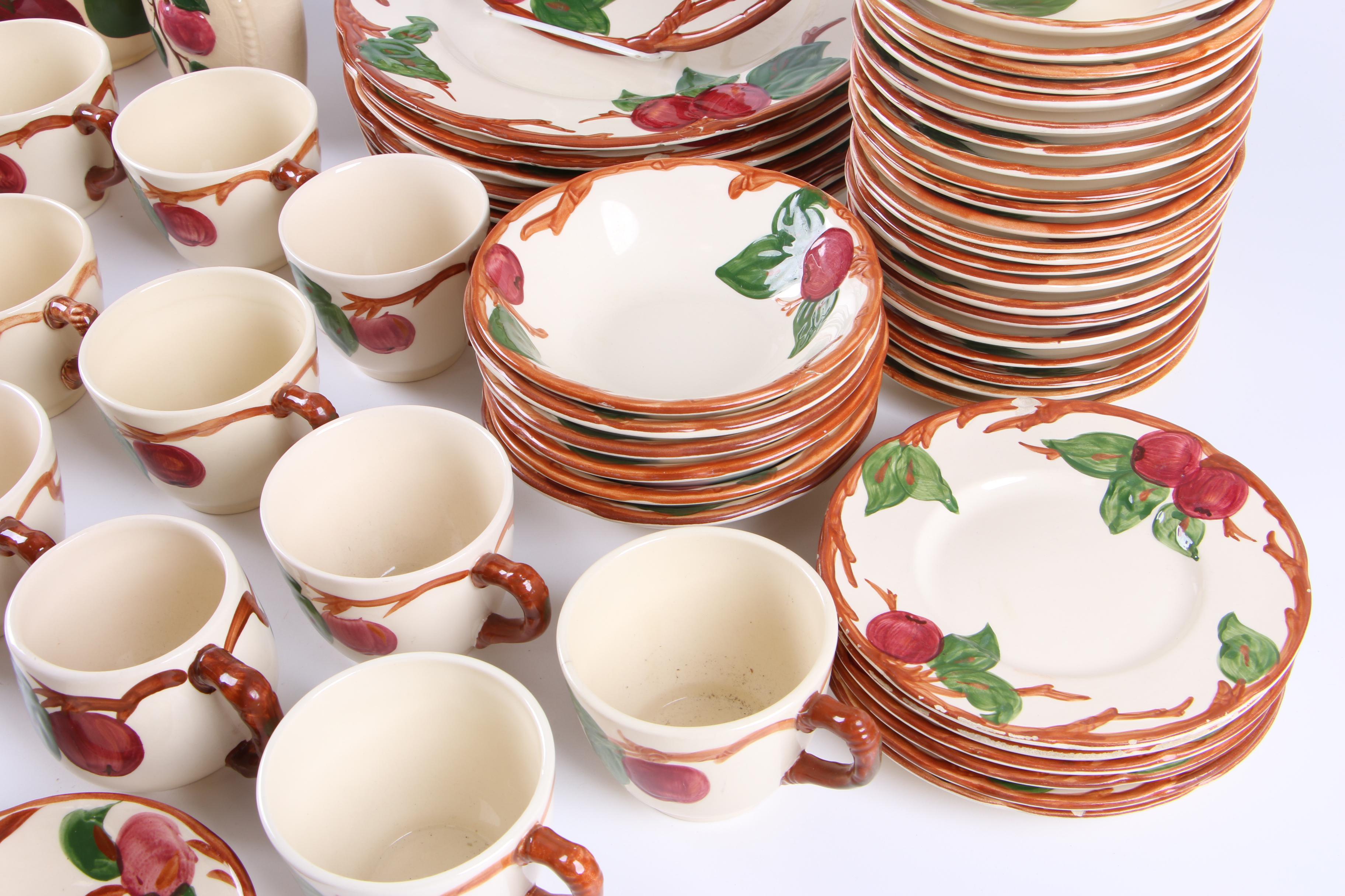 Franciscan "Apple" Earthenware Dinnerware