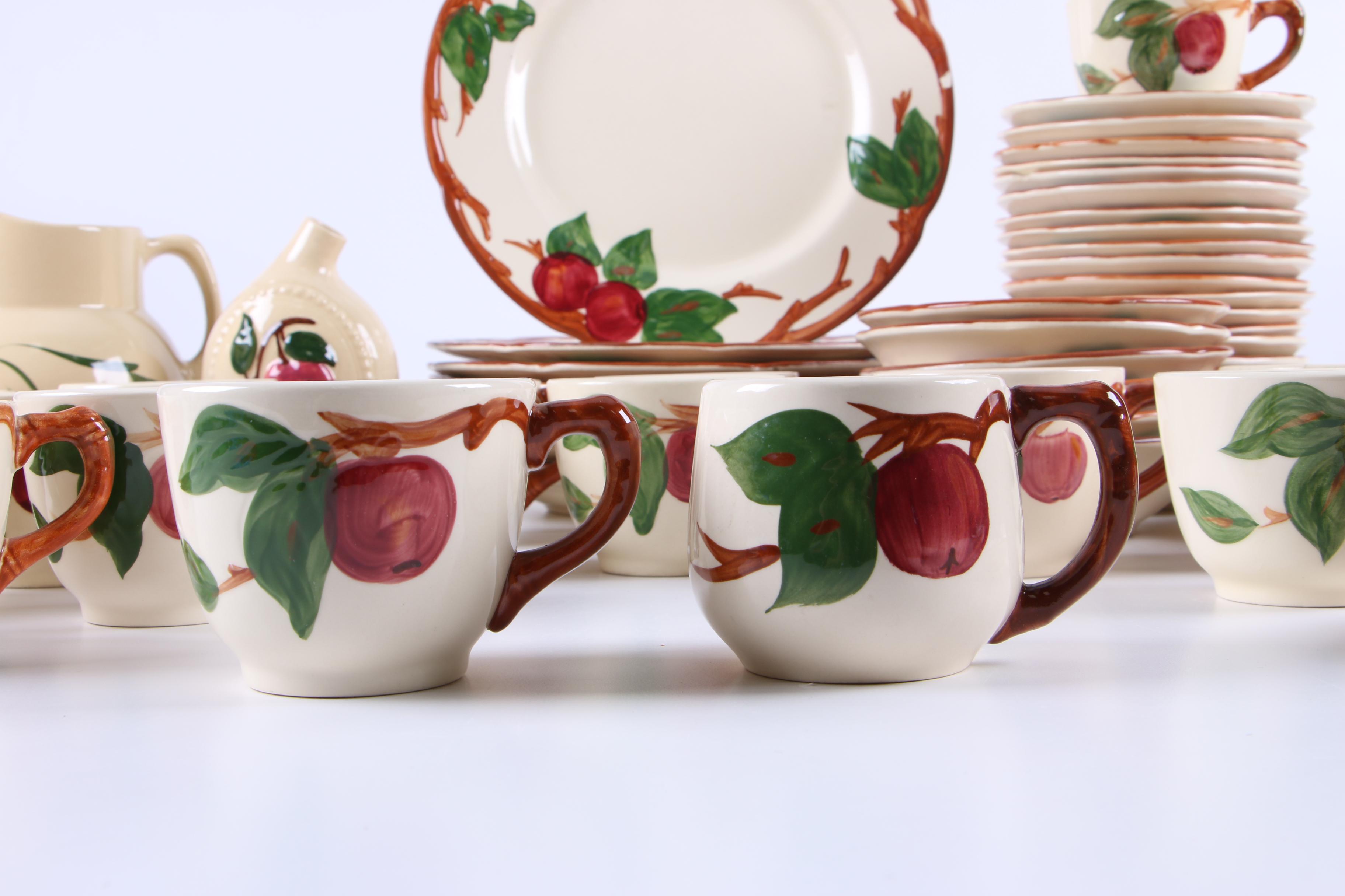 Franciscan "Apple" Earthenware Dinnerware