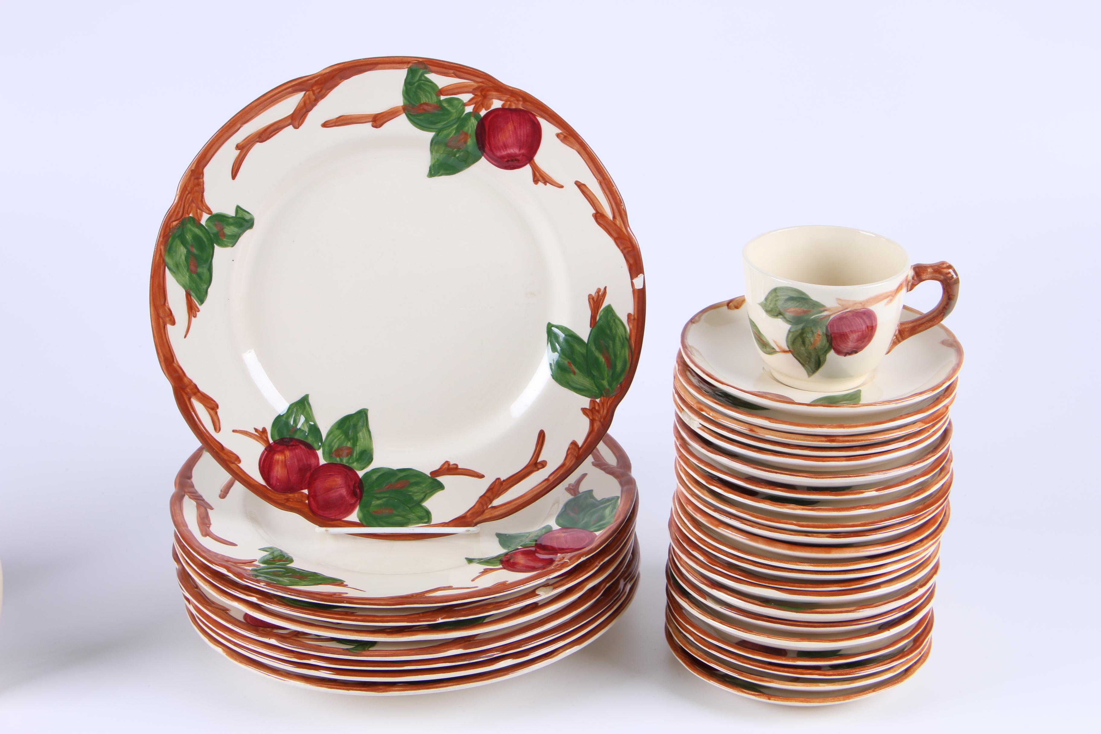 Franciscan "Apple" Earthenware Dinnerware