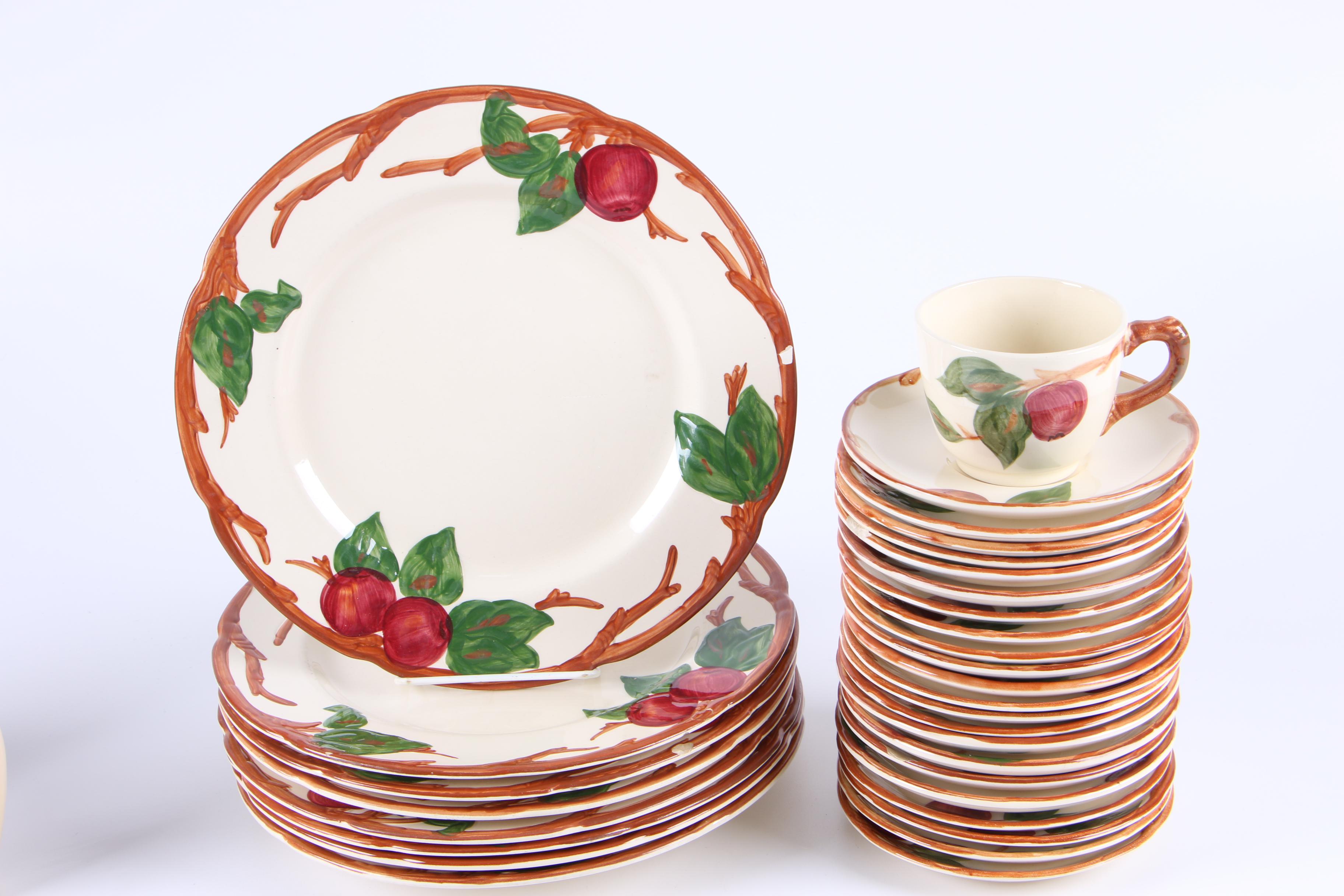 Franciscan "Apple" Earthenware Dinnerware
