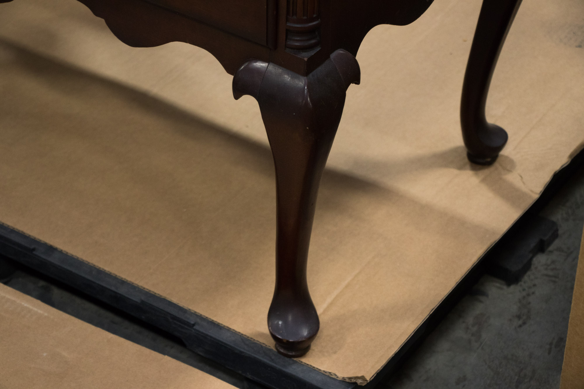 Queen Anne Style Mahogany Highboy with Secretary Drawer by Kling Furniture Co.