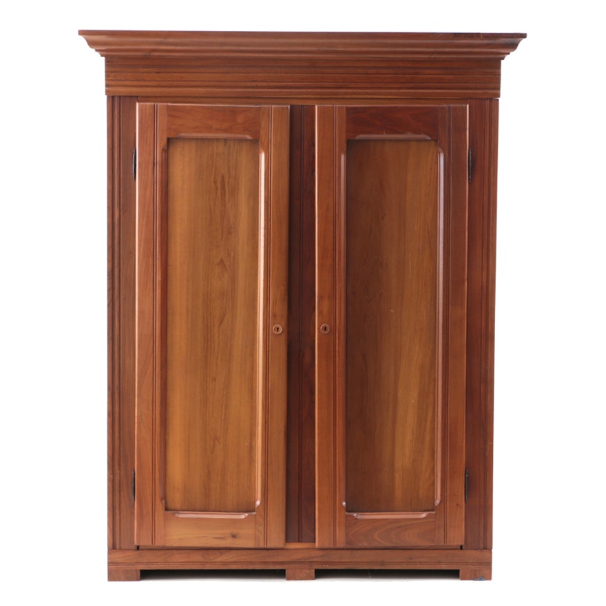 Victorian Walnut Armoire