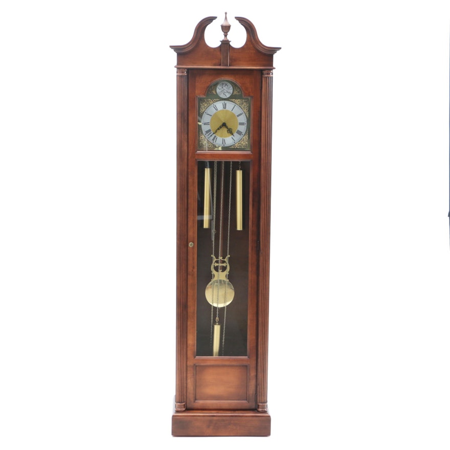 Howard Miller Grandfather Clock, Owned by Radio Pioneer Clyde Haehnle