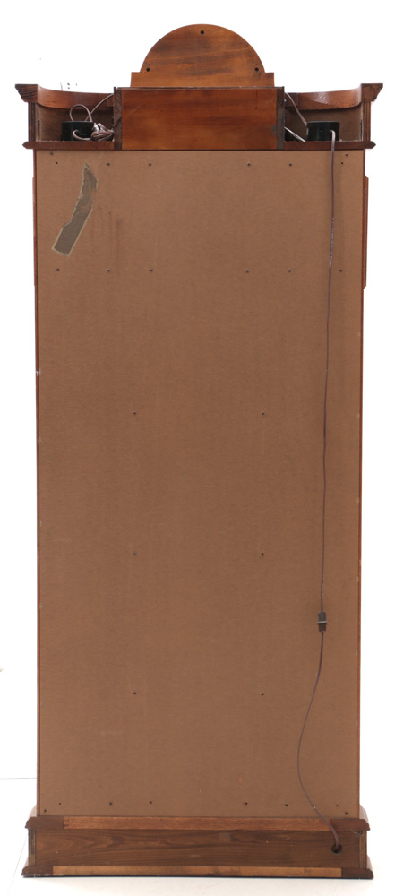 Ridgeway Grandfather Clock Curio Cabinet