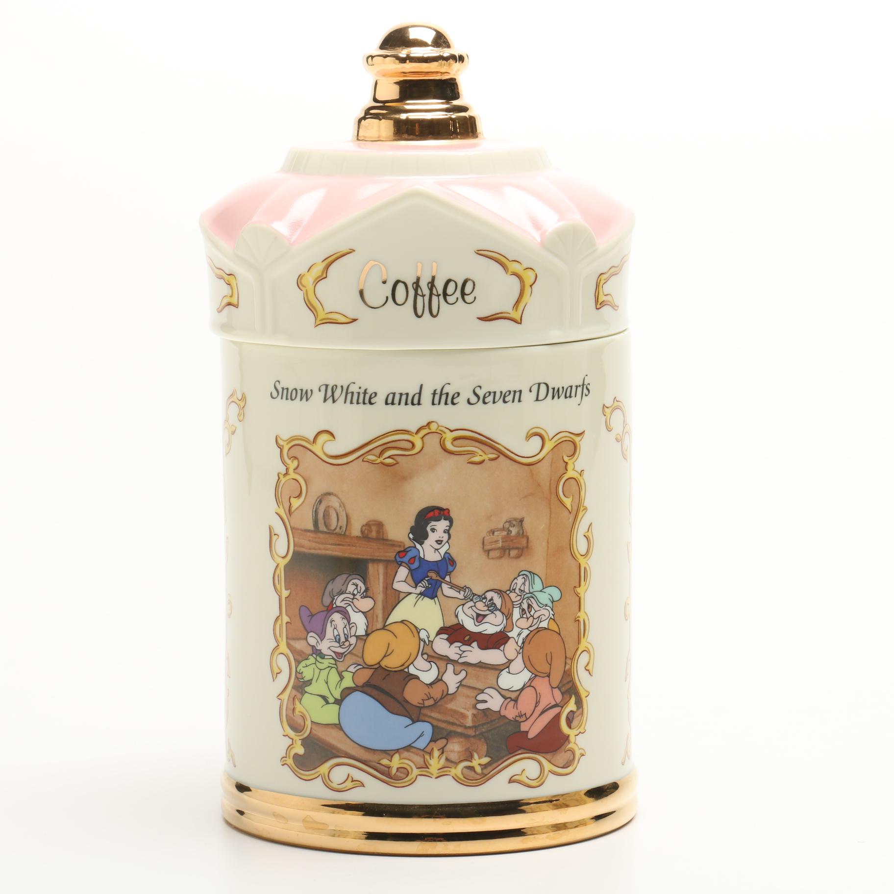 Animated Classics Canisters by Lenox Featuring Disney