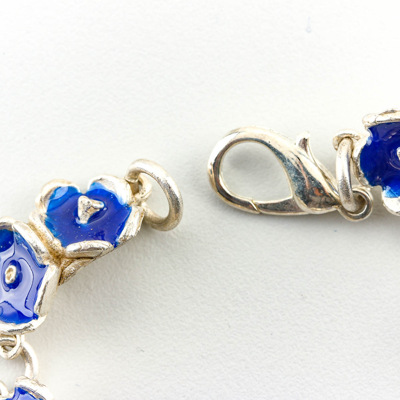 Cecchi Carlo di Ricchi Giuliano Silver Tone Enamel Bracelets and Earrings