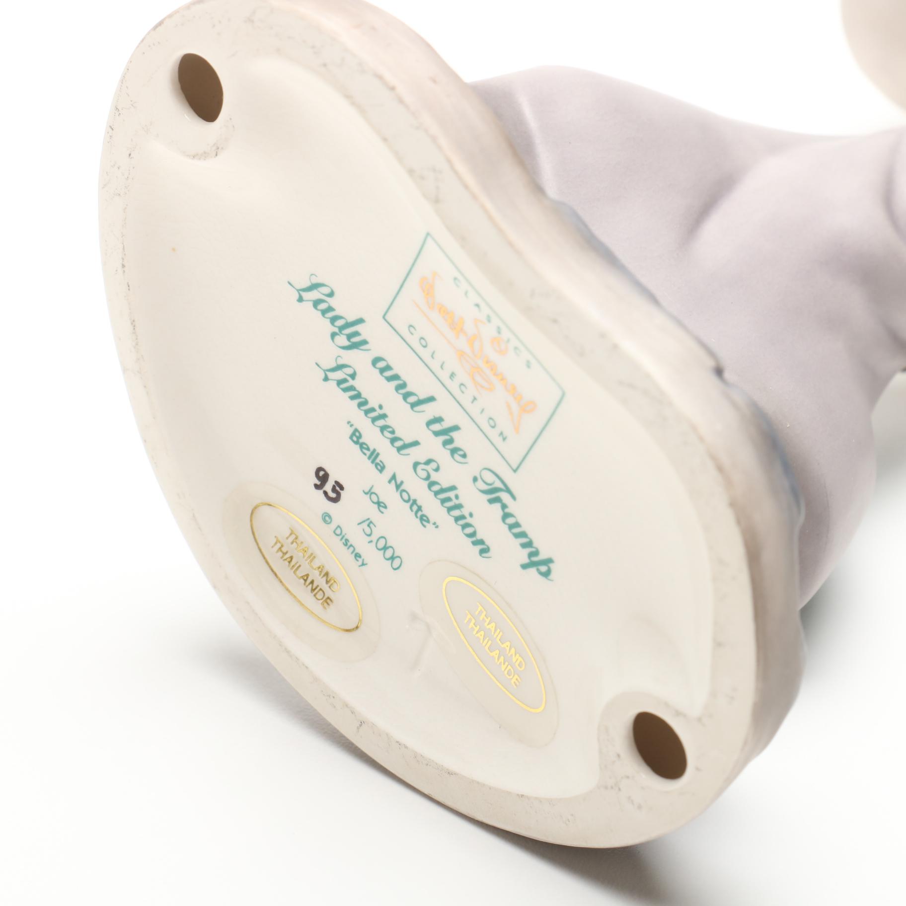 Walt Disney Classics Collection "Lady and The Tramp" Figurines