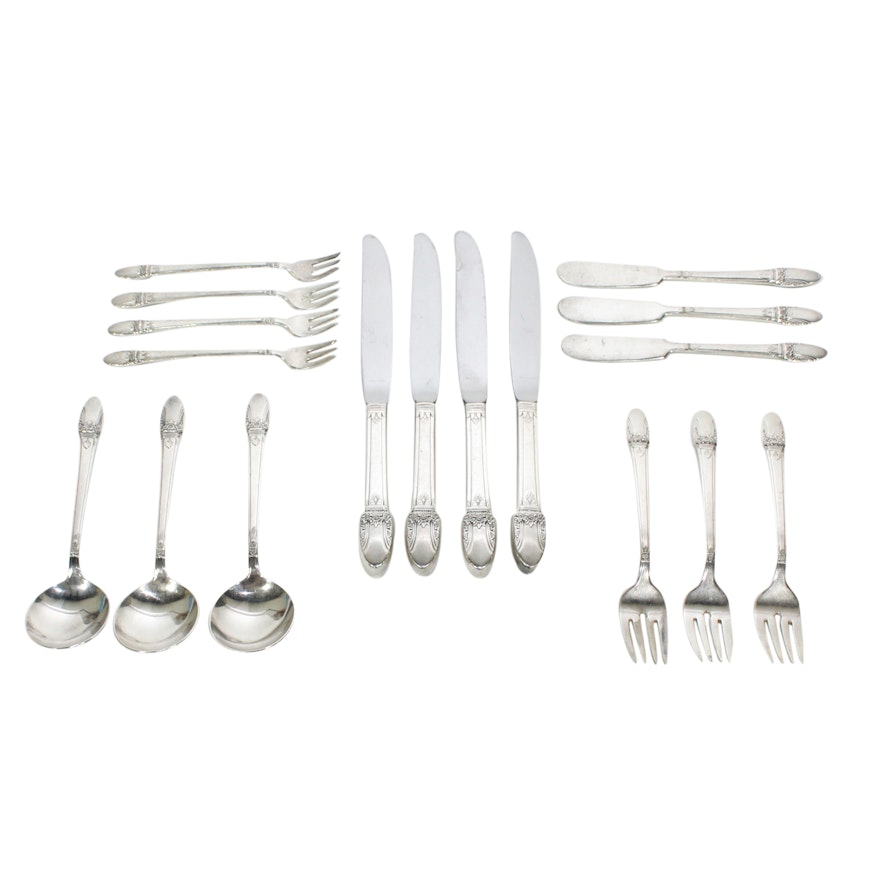 Rogers Brothers Silver Plate "First Love" Flatware