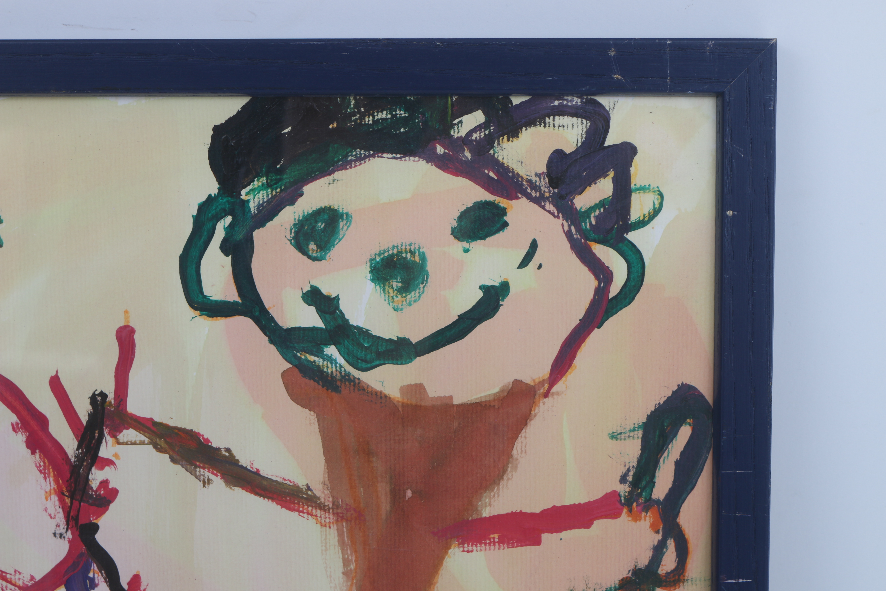 Annie Titchener 2008 Acrylic Painting on Paper "Untitled"