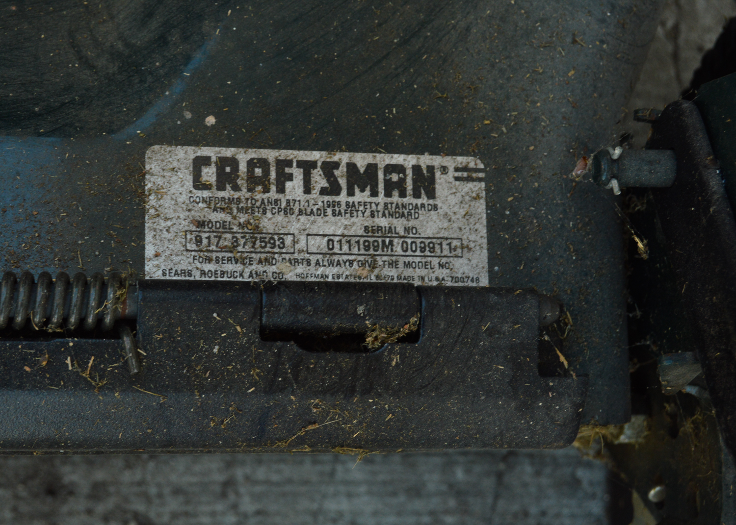 Craftsman Power Propelled Lawn Mower