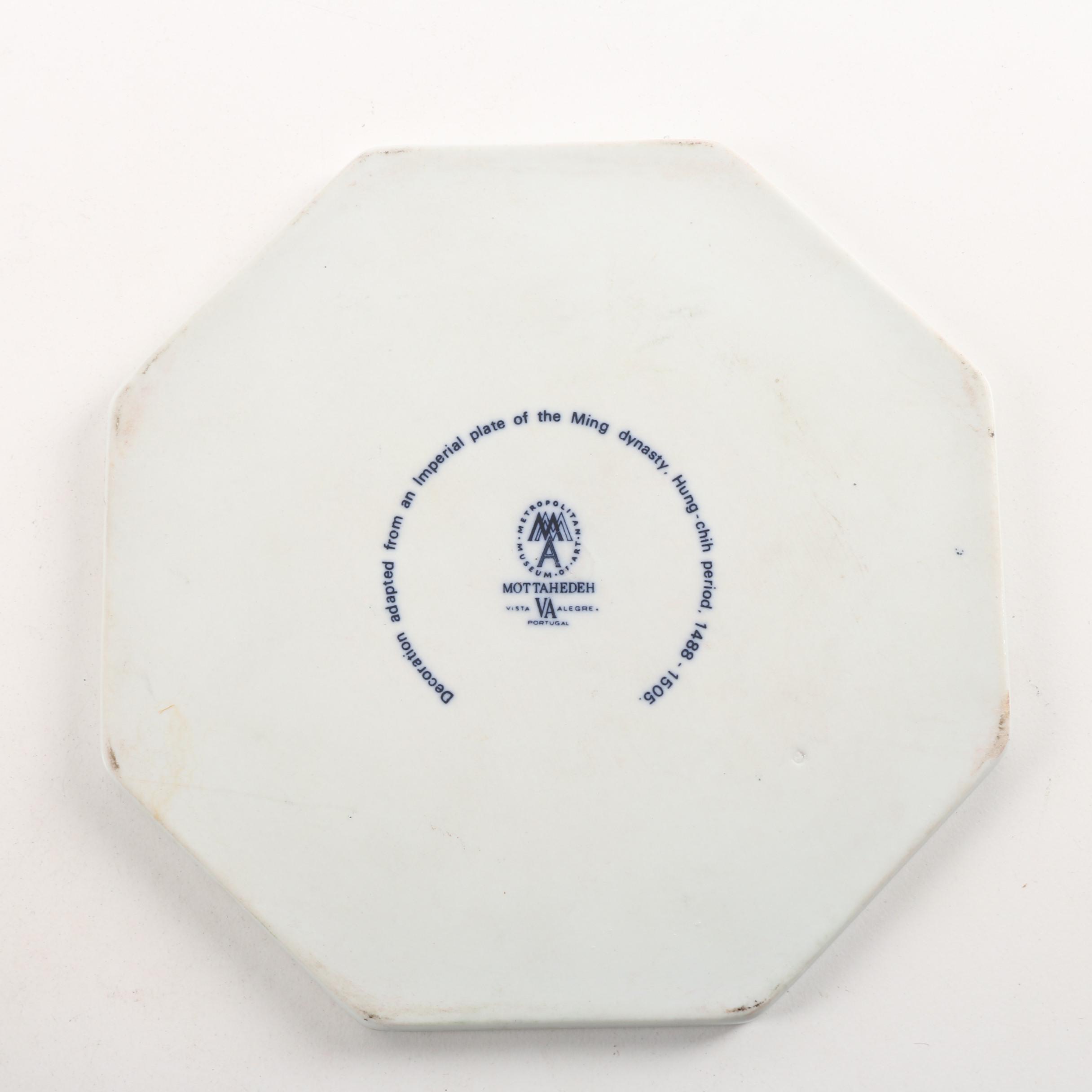 Johnson Bros. "Coaching Scene" Ironstone Tray with Other Ceramic Serveware