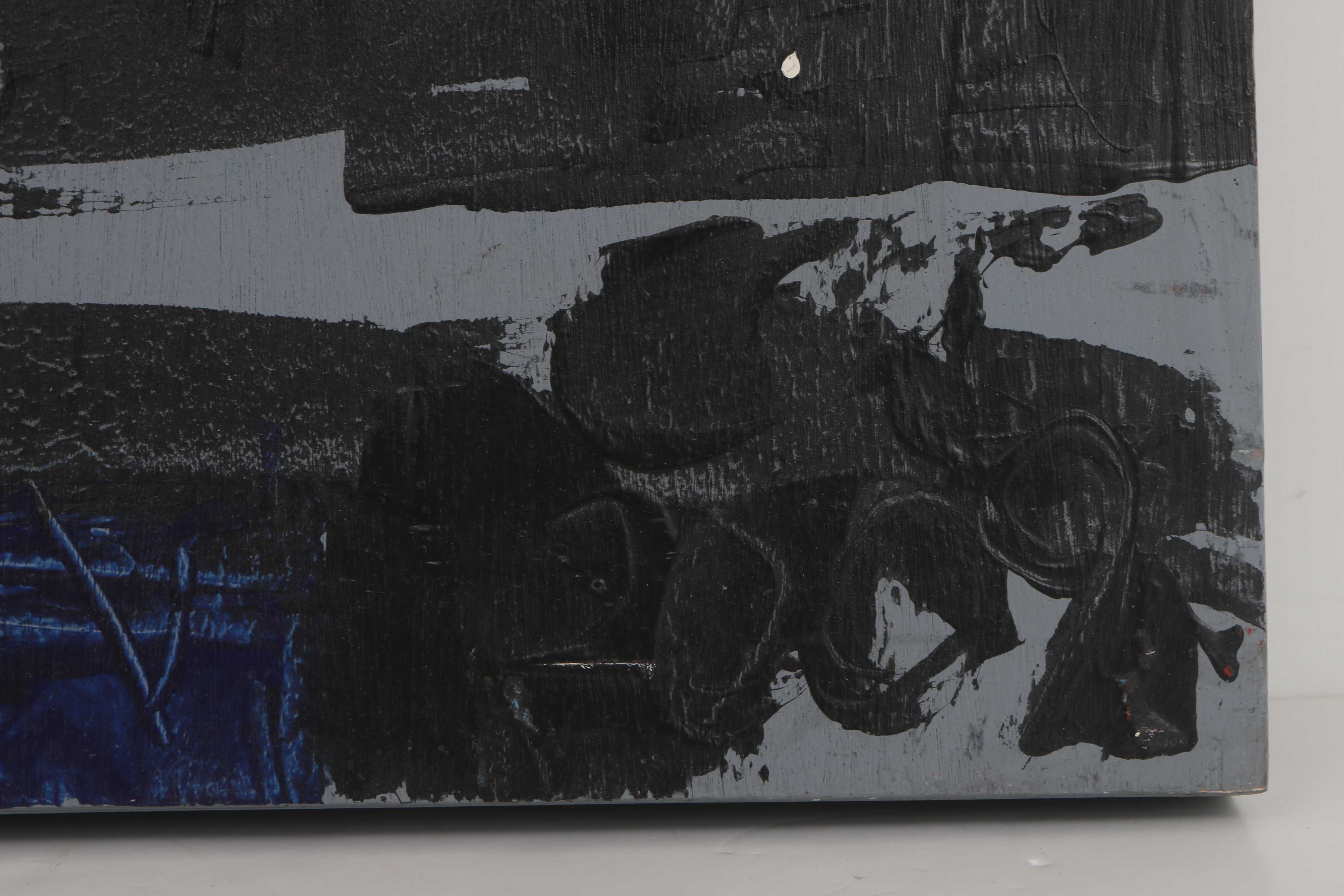 Courttney Cooper 2009 Acrylic Painting on Wood "Union Terminal"