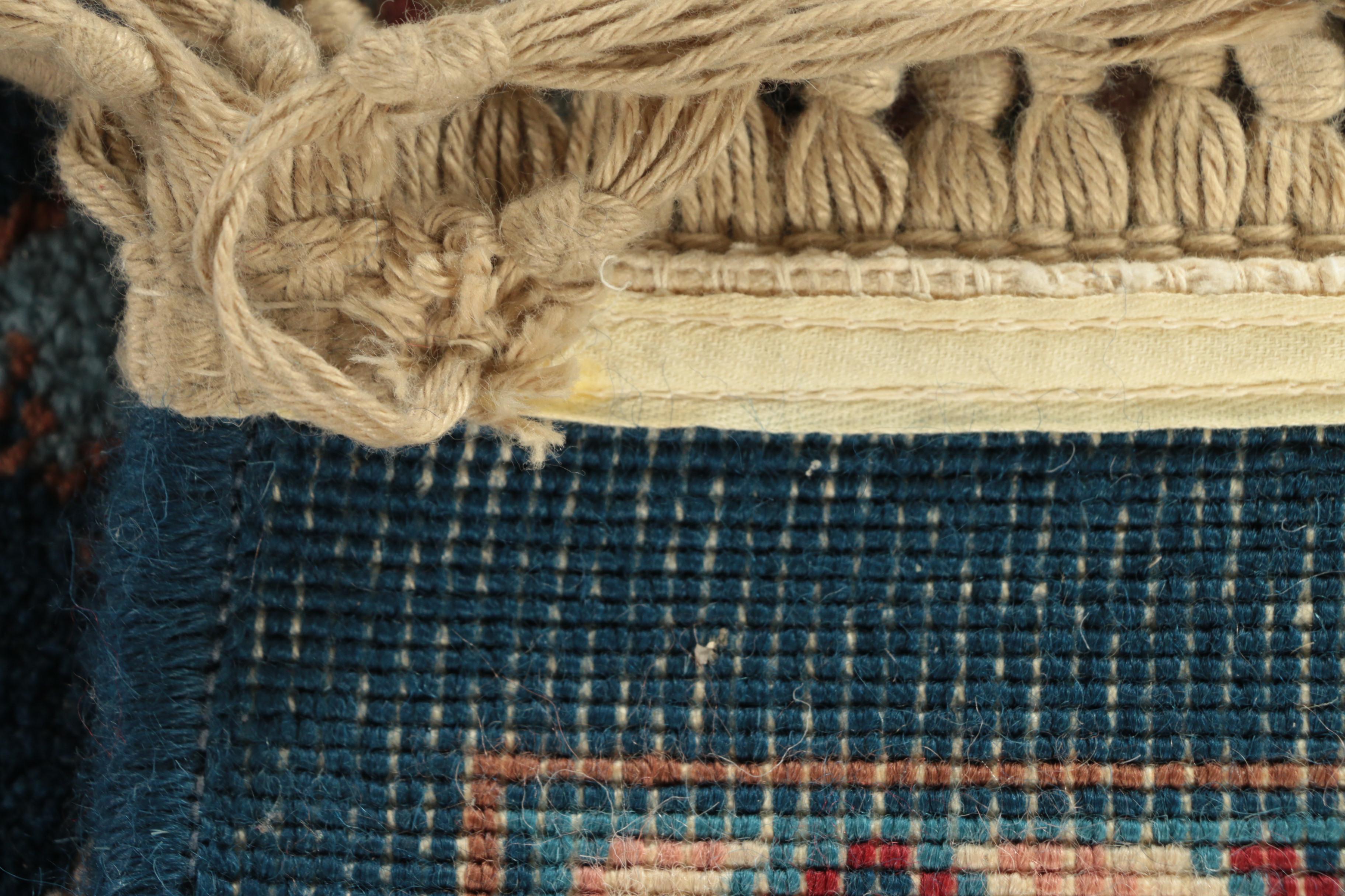 Karastan Power Loomed "Indigo Tabriz" Wool Area Rug