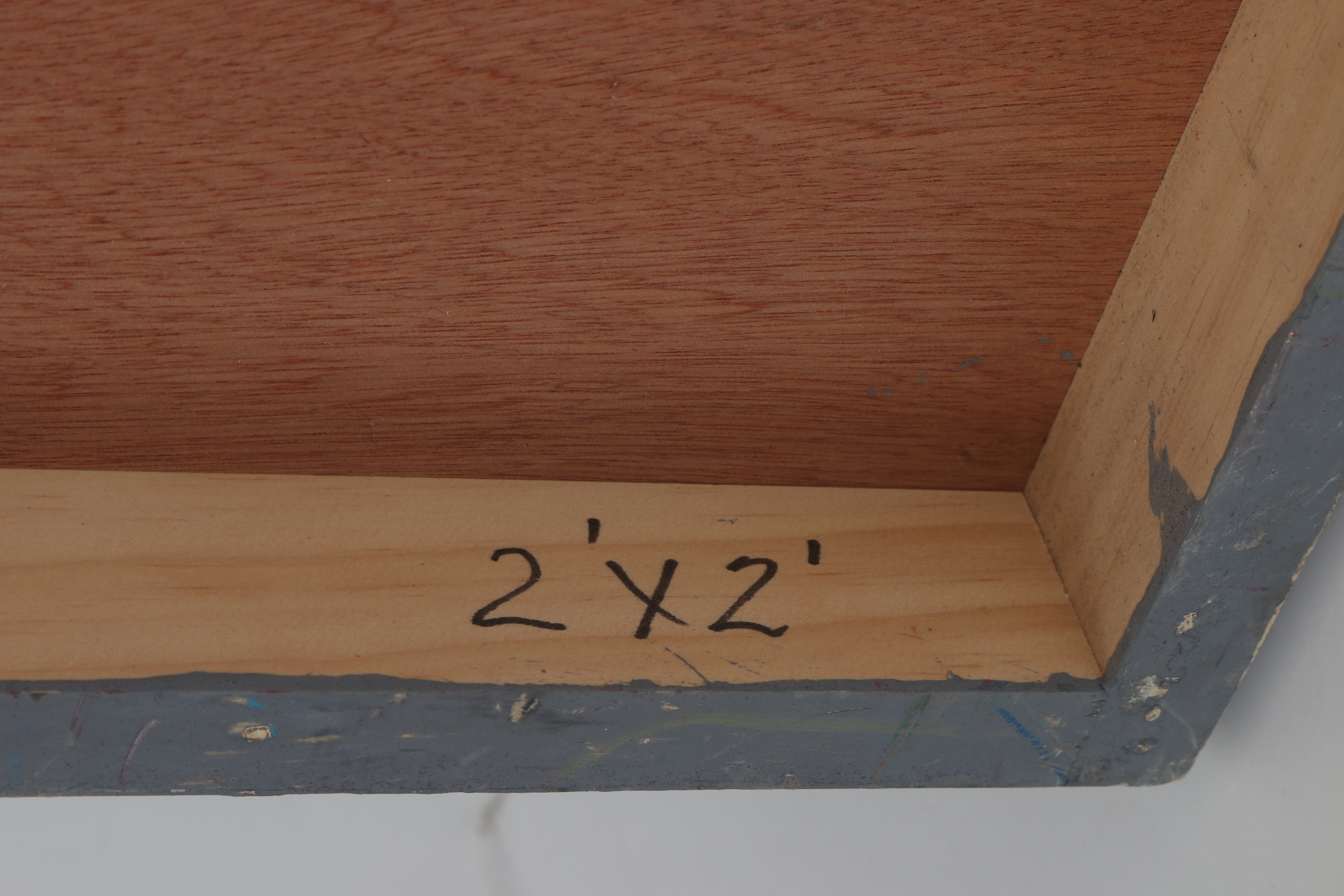 Courttney Cooper 2009 Acrylic Painting on Wood "Union Terminal"