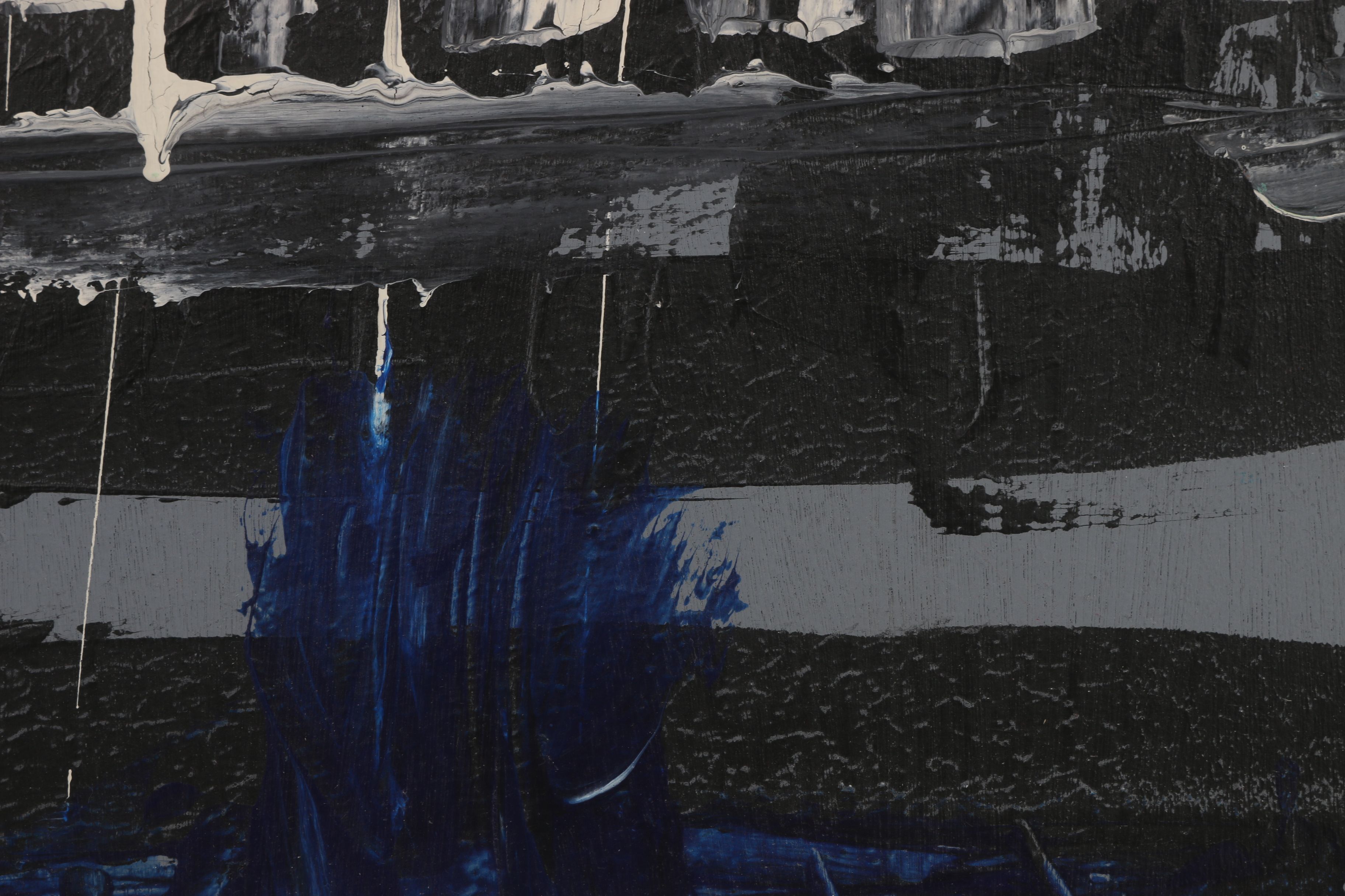 Courttney Cooper 2009 Acrylic Painting on Wood "Union Terminal"