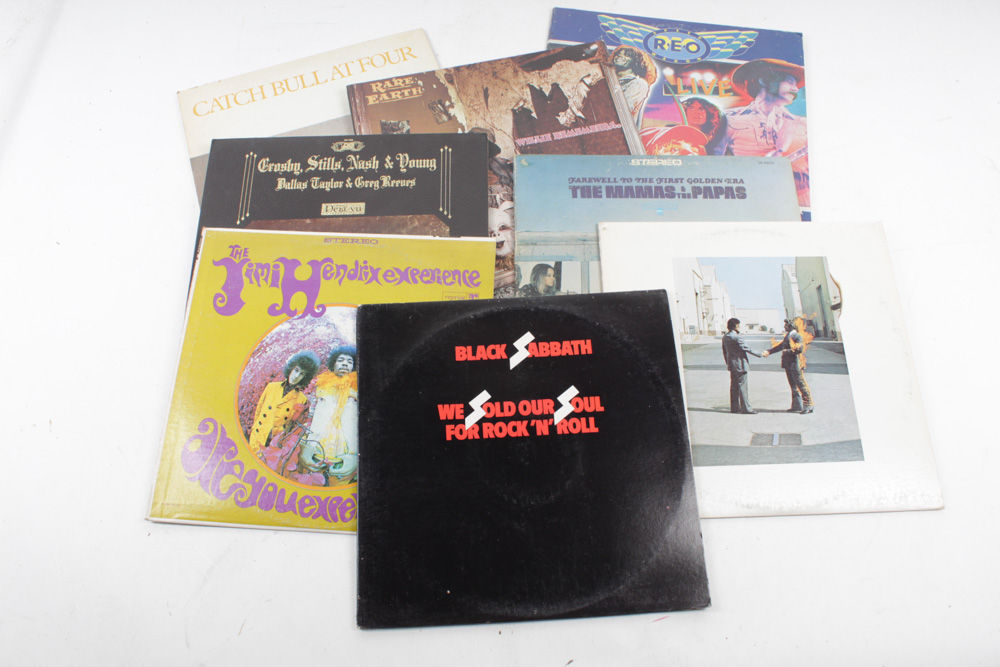 Vintage 1970s Record Albums Collection