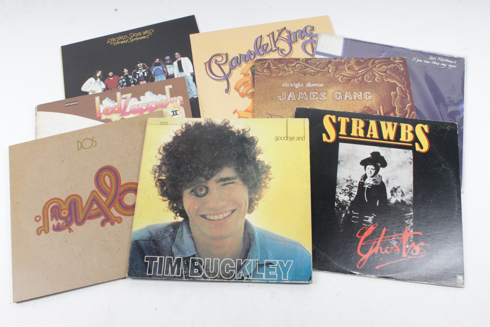 Vintage 1970s Record Albums Collection