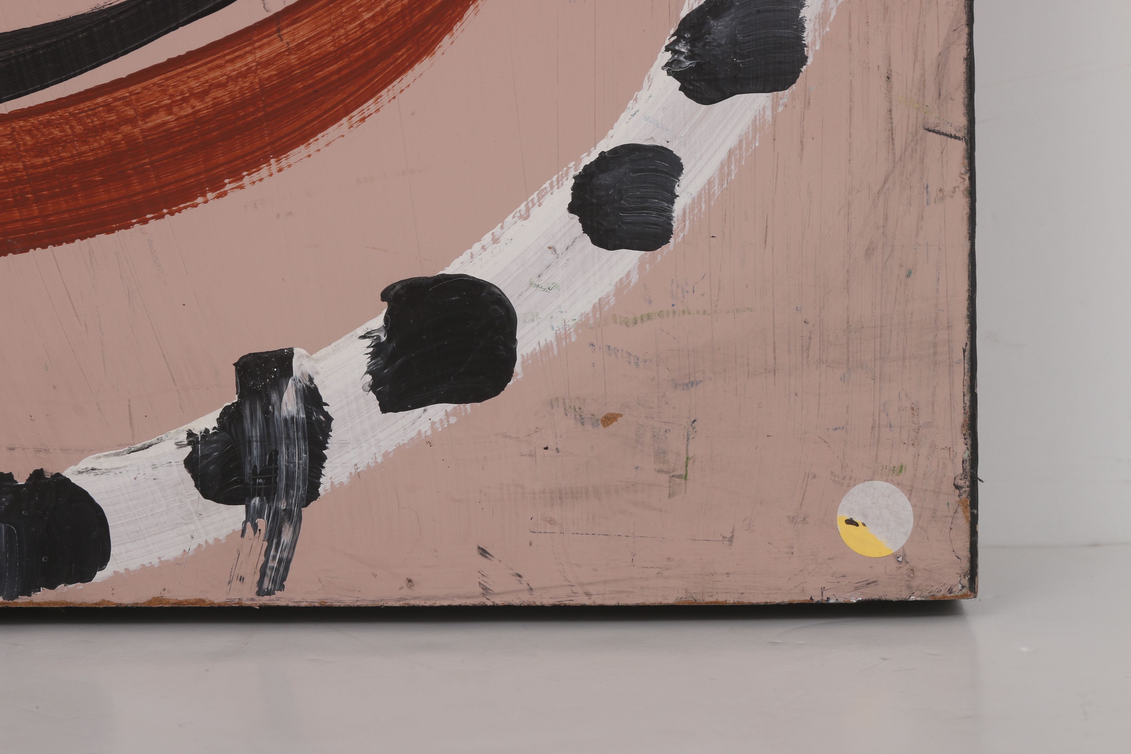 Kevin White 2014 Acrylic Painting on Wood "Untitled"