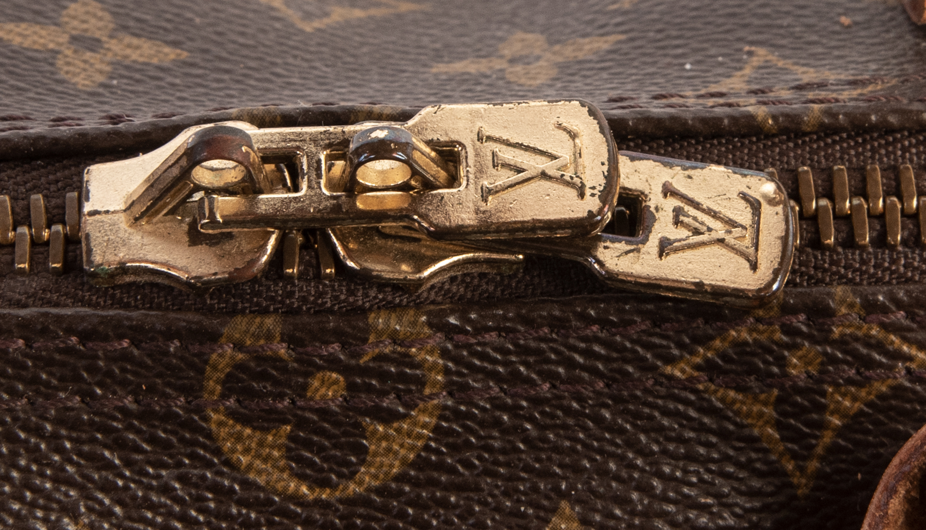 Circa 1989 Vintage Louis Vuitton Signature Monogram Canvas Keepall Bag