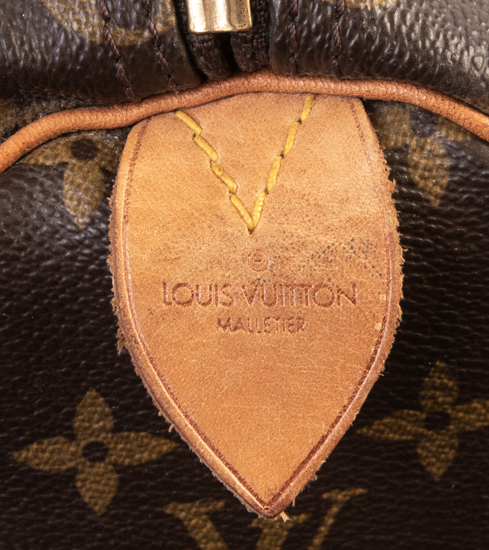 Circa 1989 Vintage Louis Vuitton Signature Monogram Canvas Keepall Bag