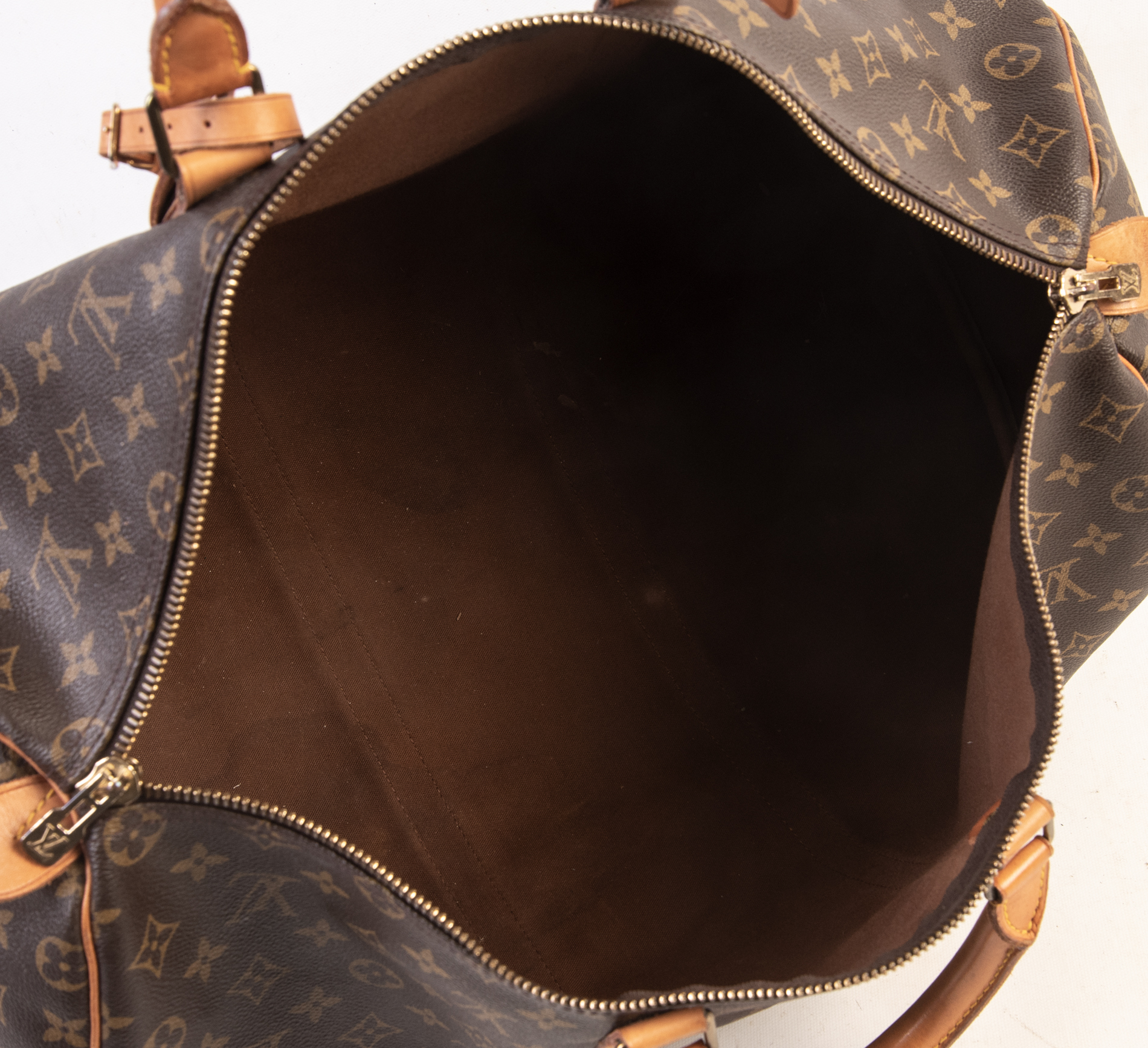 Circa 1989 Vintage Louis Vuitton Signature Monogram Canvas Keepall Bag