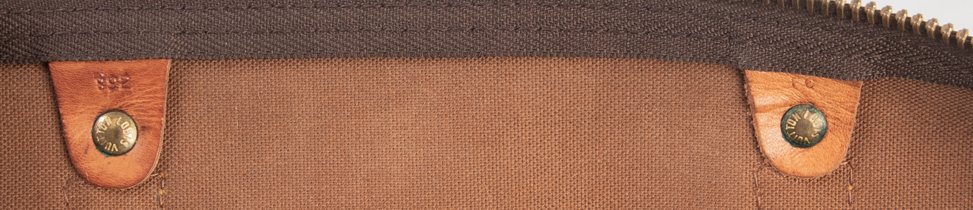 Circa 1989 Vintage Louis Vuitton Signature Monogram Canvas Keepall Bag