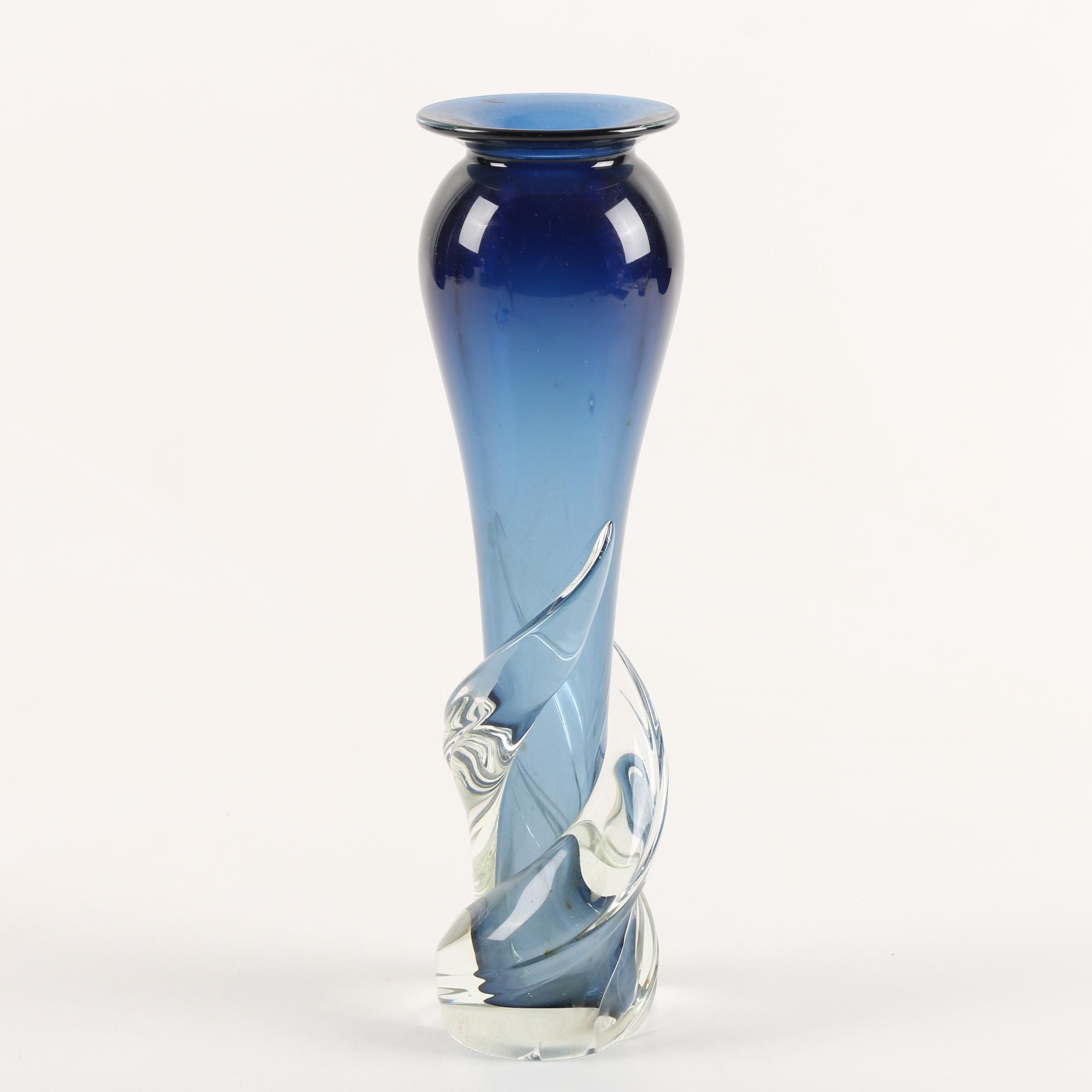 Art Glass Vase, Perfume Bottle, Paperweights, and Other Decor