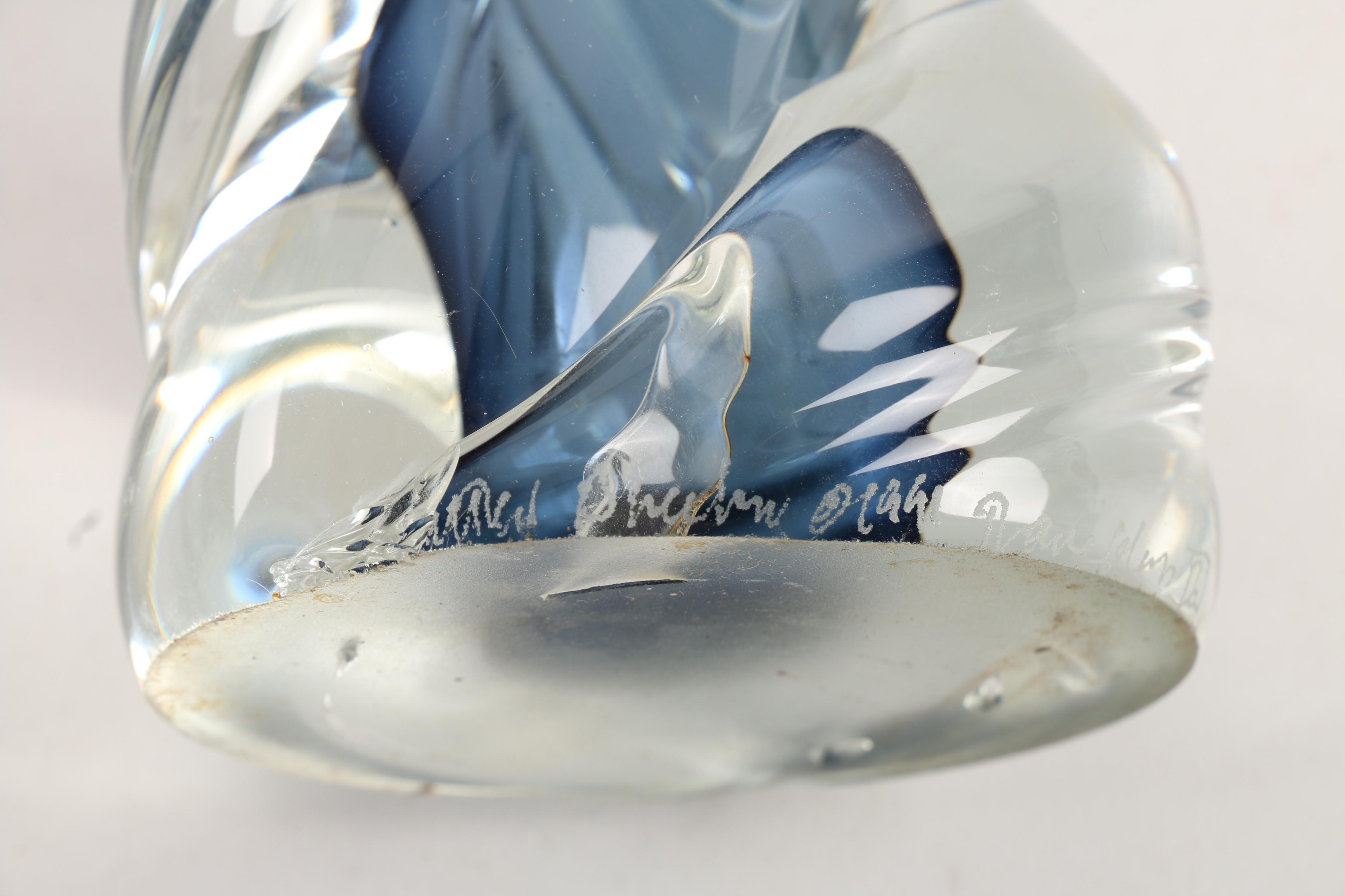 Art Glass Vase, Perfume Bottle, Paperweights, and Other Decor