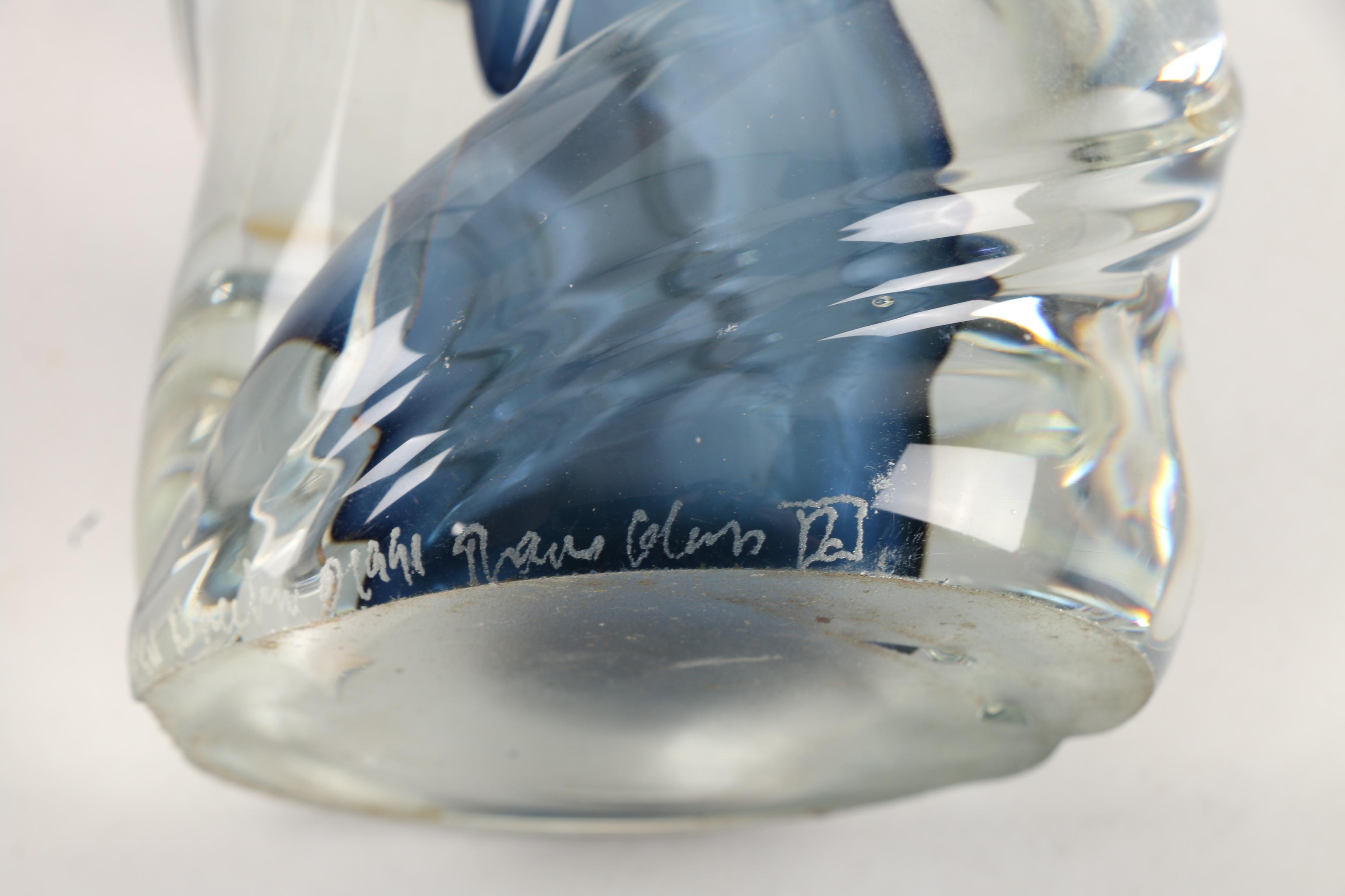 Art Glass Vase, Perfume Bottle, Paperweights, and Other Decor