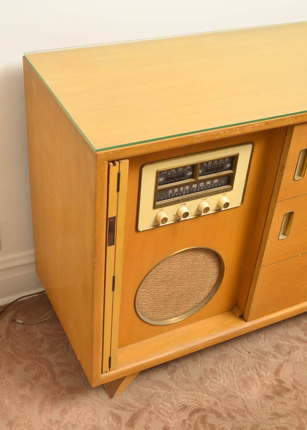 Mid Century Stromberg-Carlson Hi Fi Stereo Console