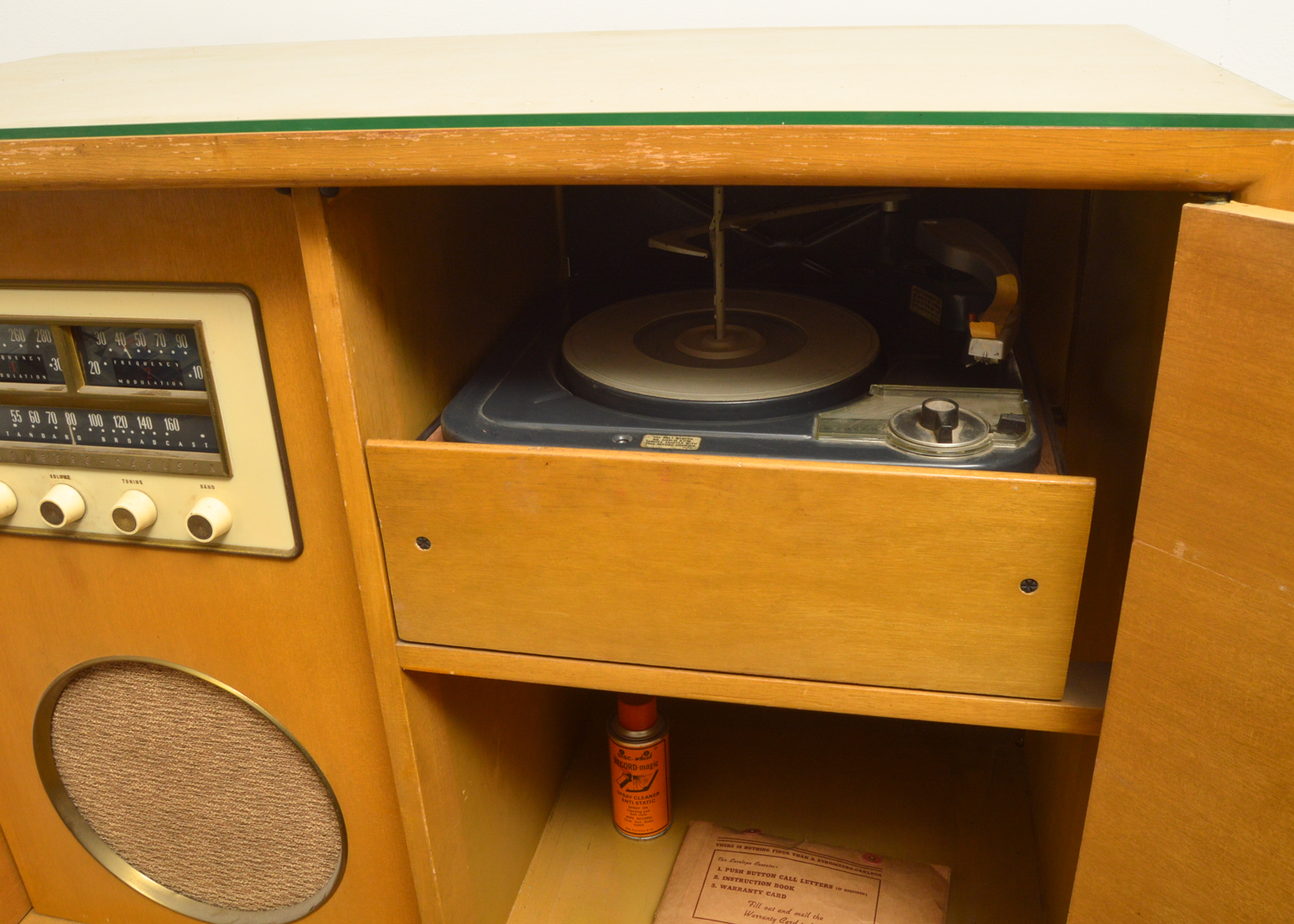 Mid Century Stromberg-Carlson Hi Fi Stereo Console
