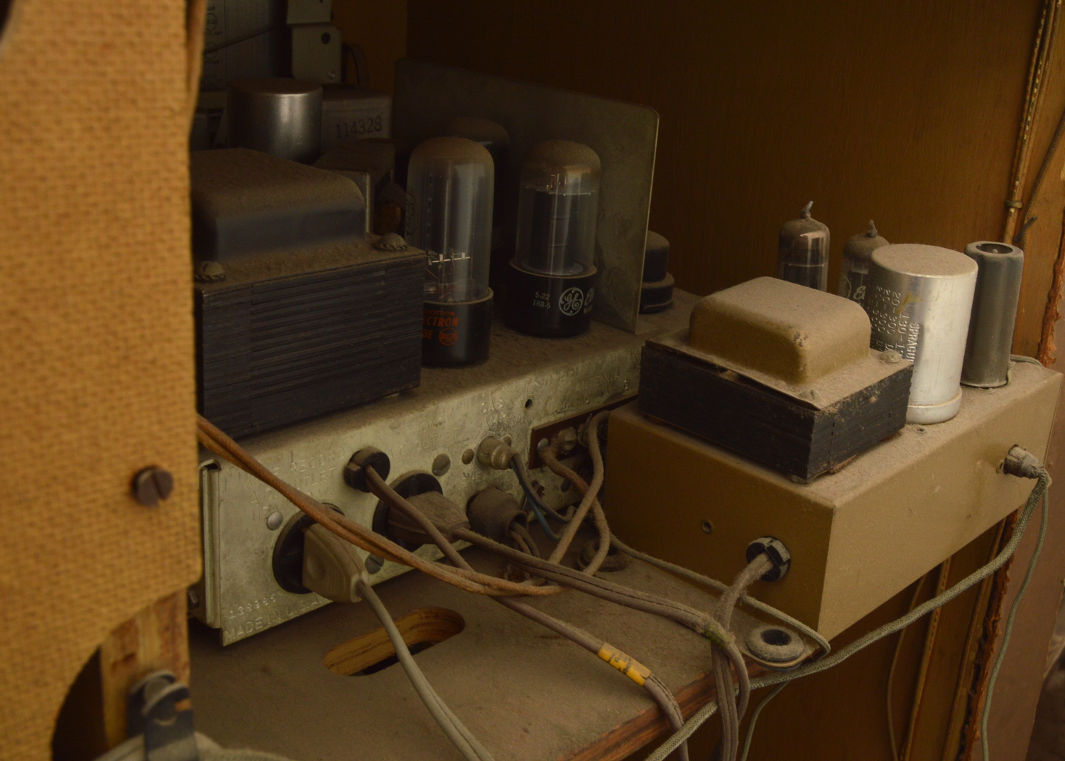 Mid Century Stromberg-Carlson Hi Fi Stereo Console