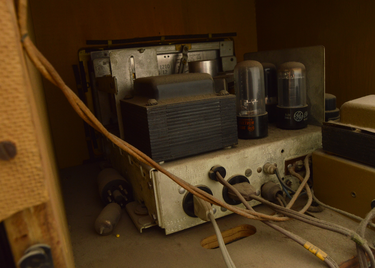 Mid Century Stromberg-Carlson Hi Fi Stereo Console