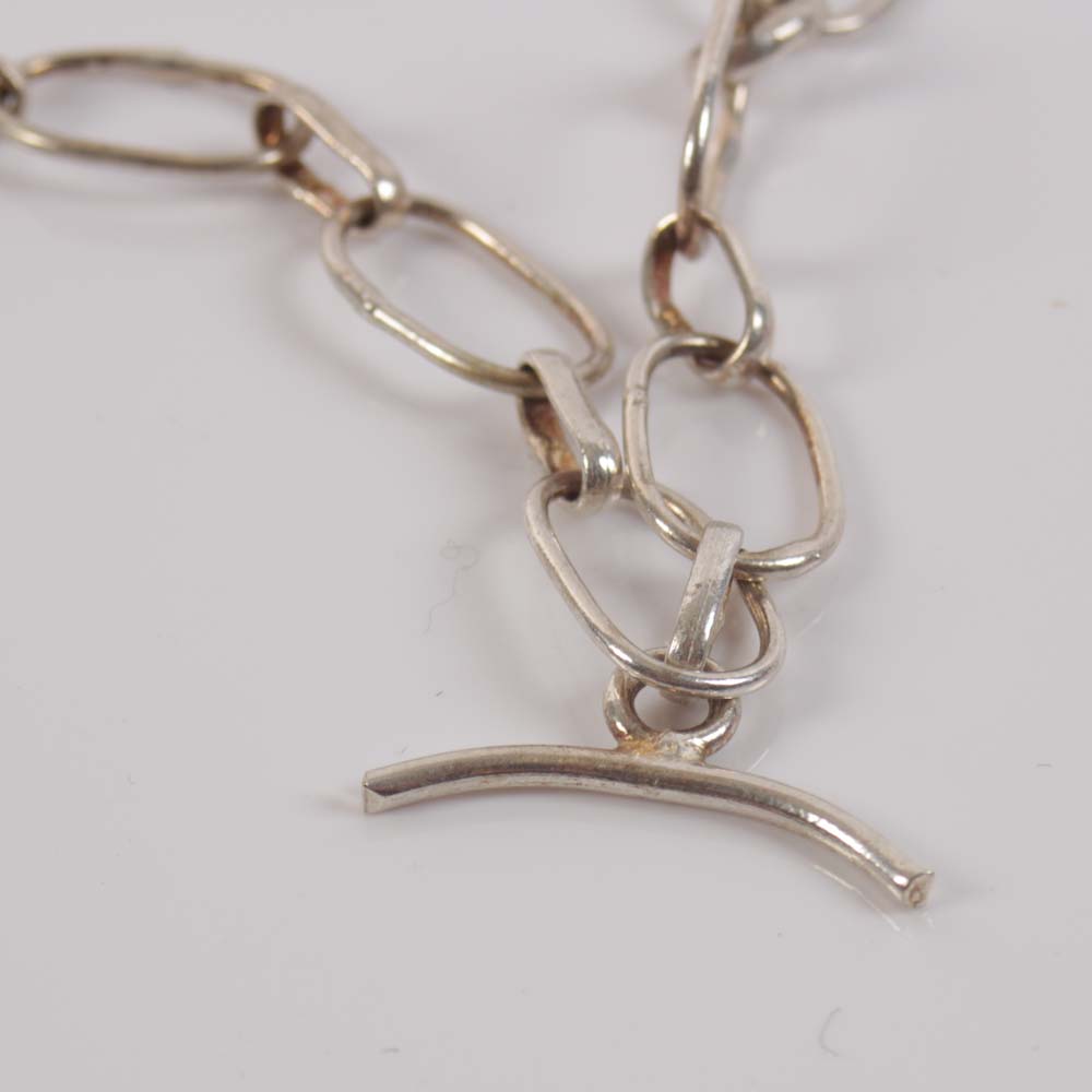 Sterling Turquoise, 12.65 CTW Moonstone, Druzy Quartz Bib Necklace