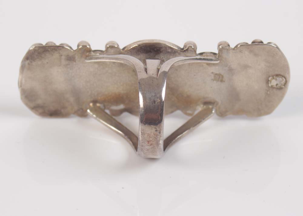 Bold Turquoise and Coral Southwestern Style Rings