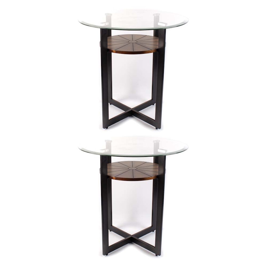 Contemporary Tiered Accent Tables