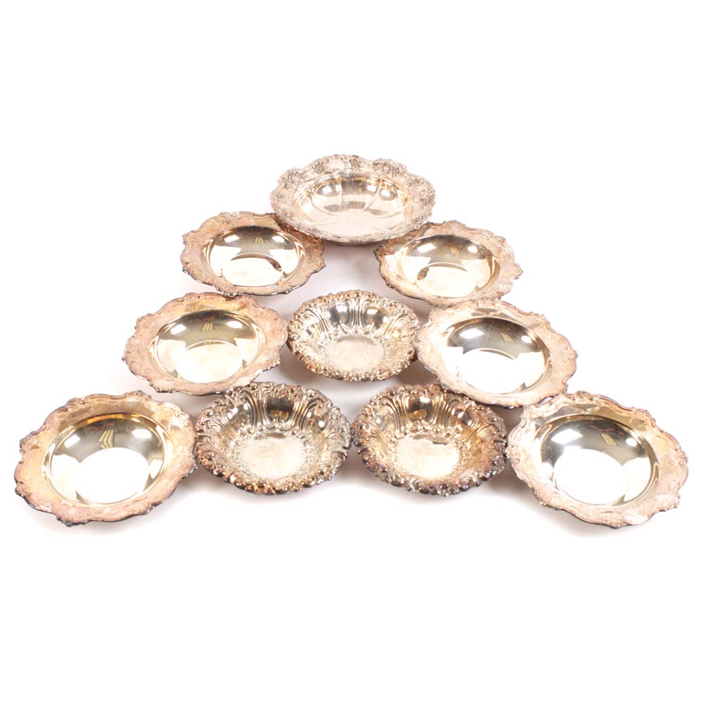 Plated Silver Dishes Featuring Gorham