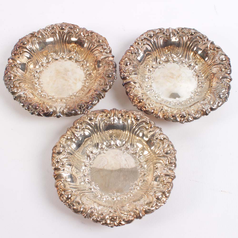 Plated Silver Dishes Featuring Gorham