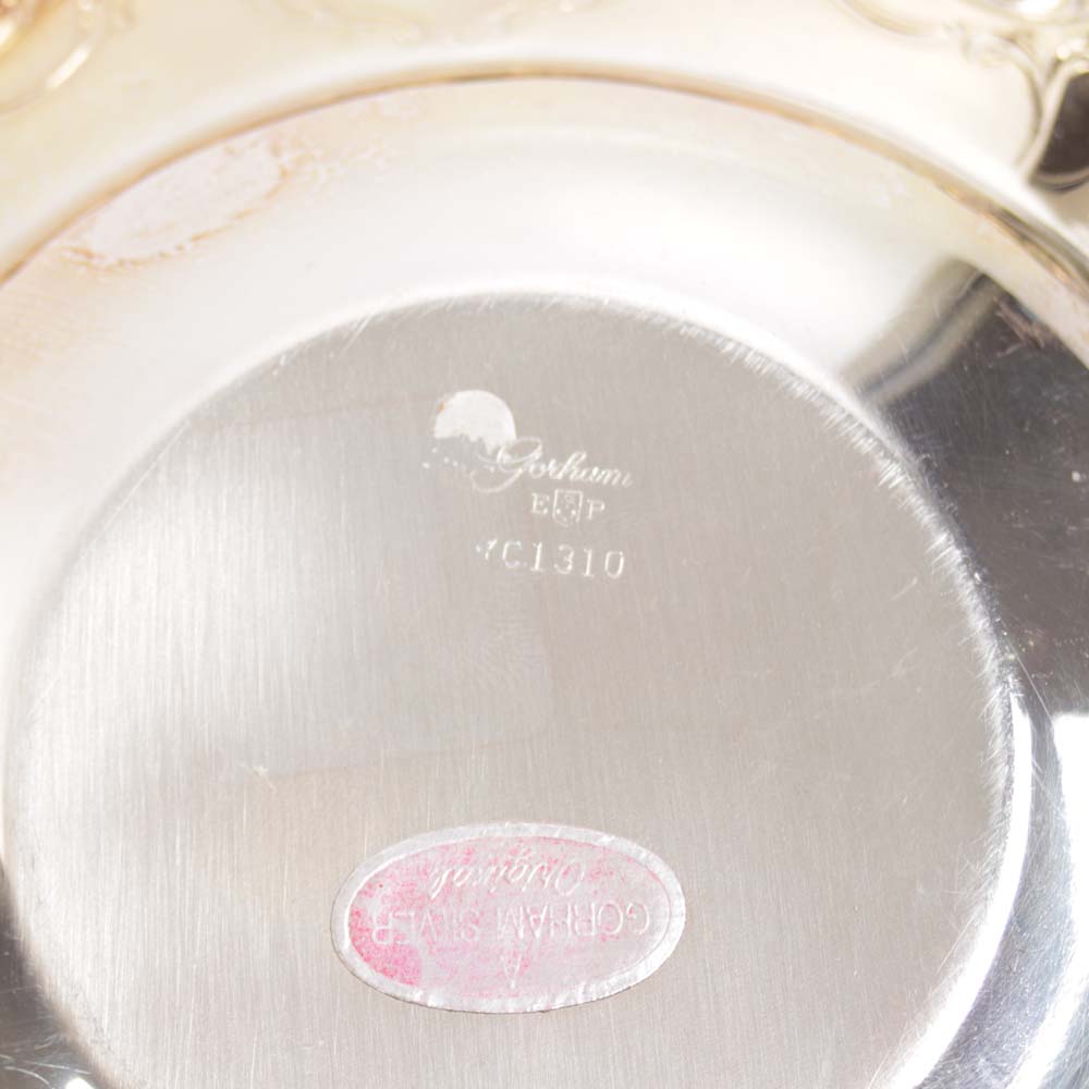 Plated Silver Dishes Featuring Gorham