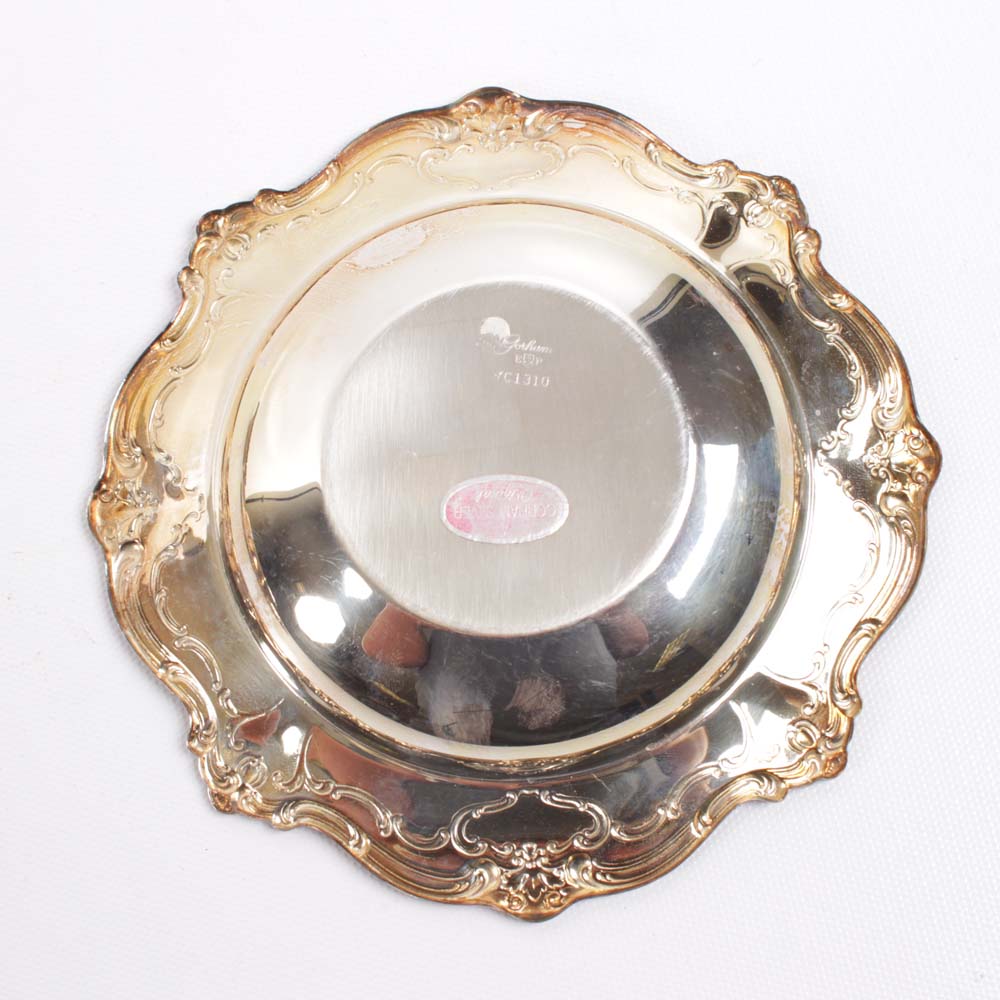 Plated Silver Dishes Featuring Gorham